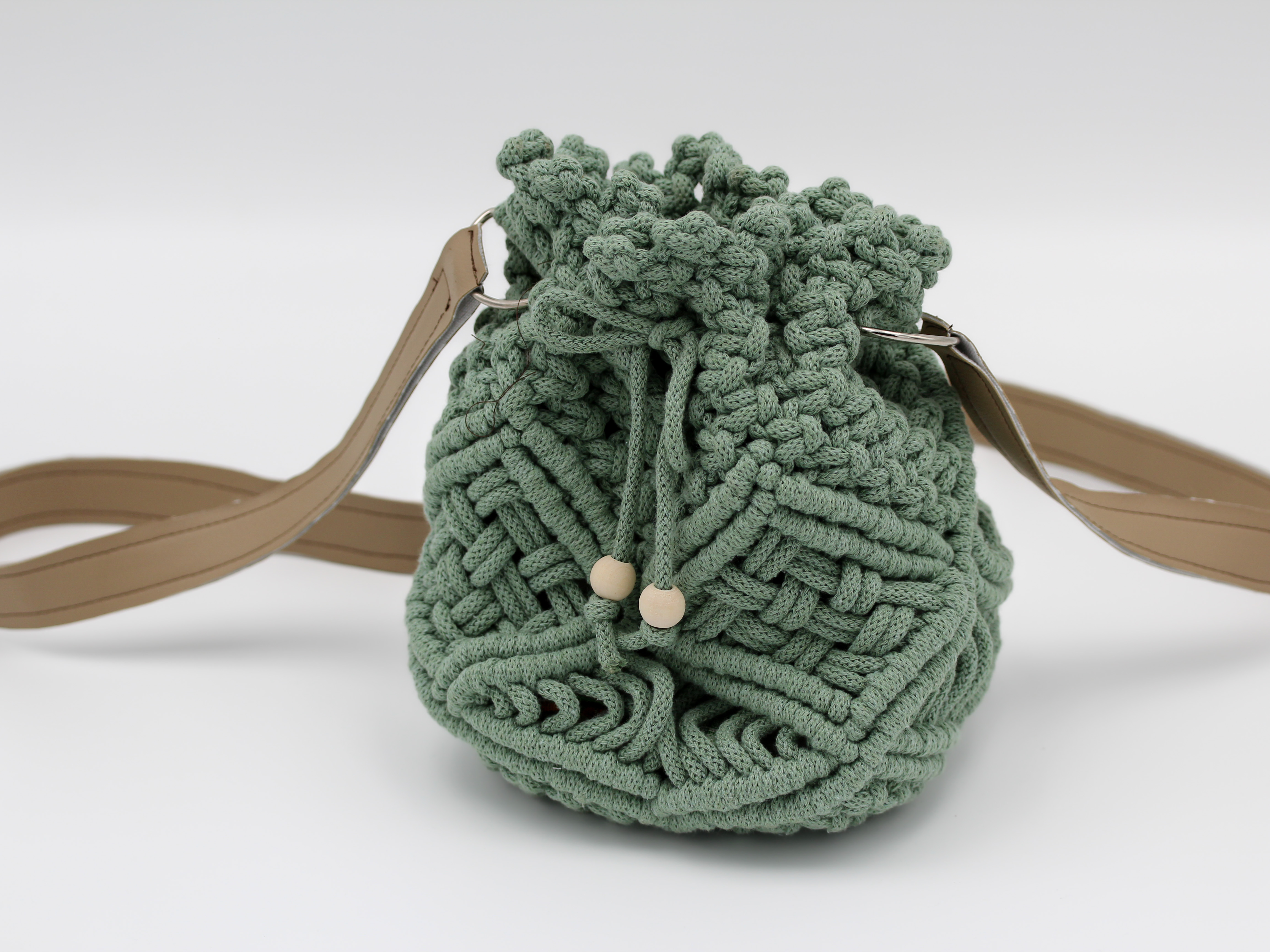 Handmade Macrame Crossbody Bag