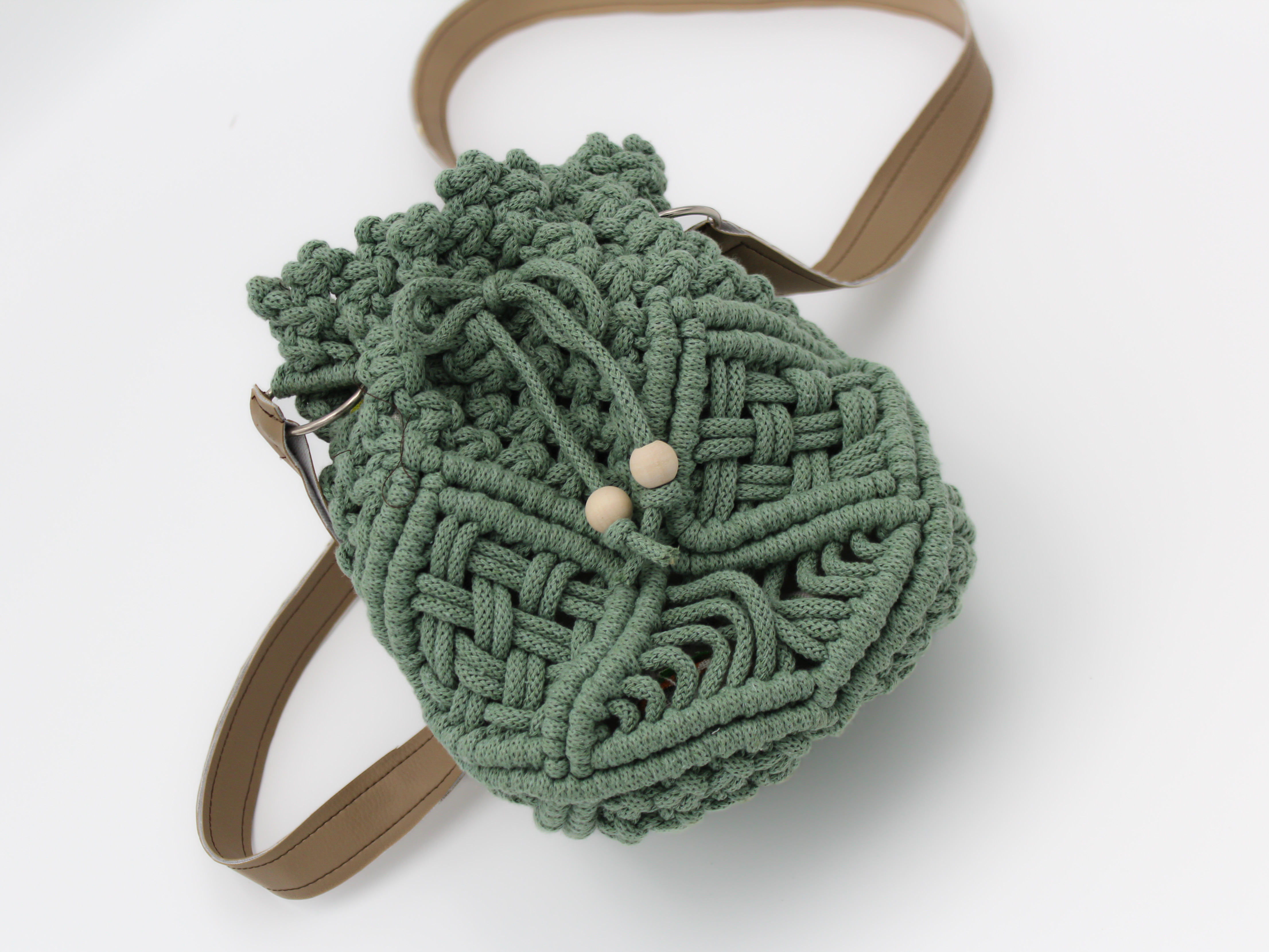 Handmade Macrame Crossbody Bag
