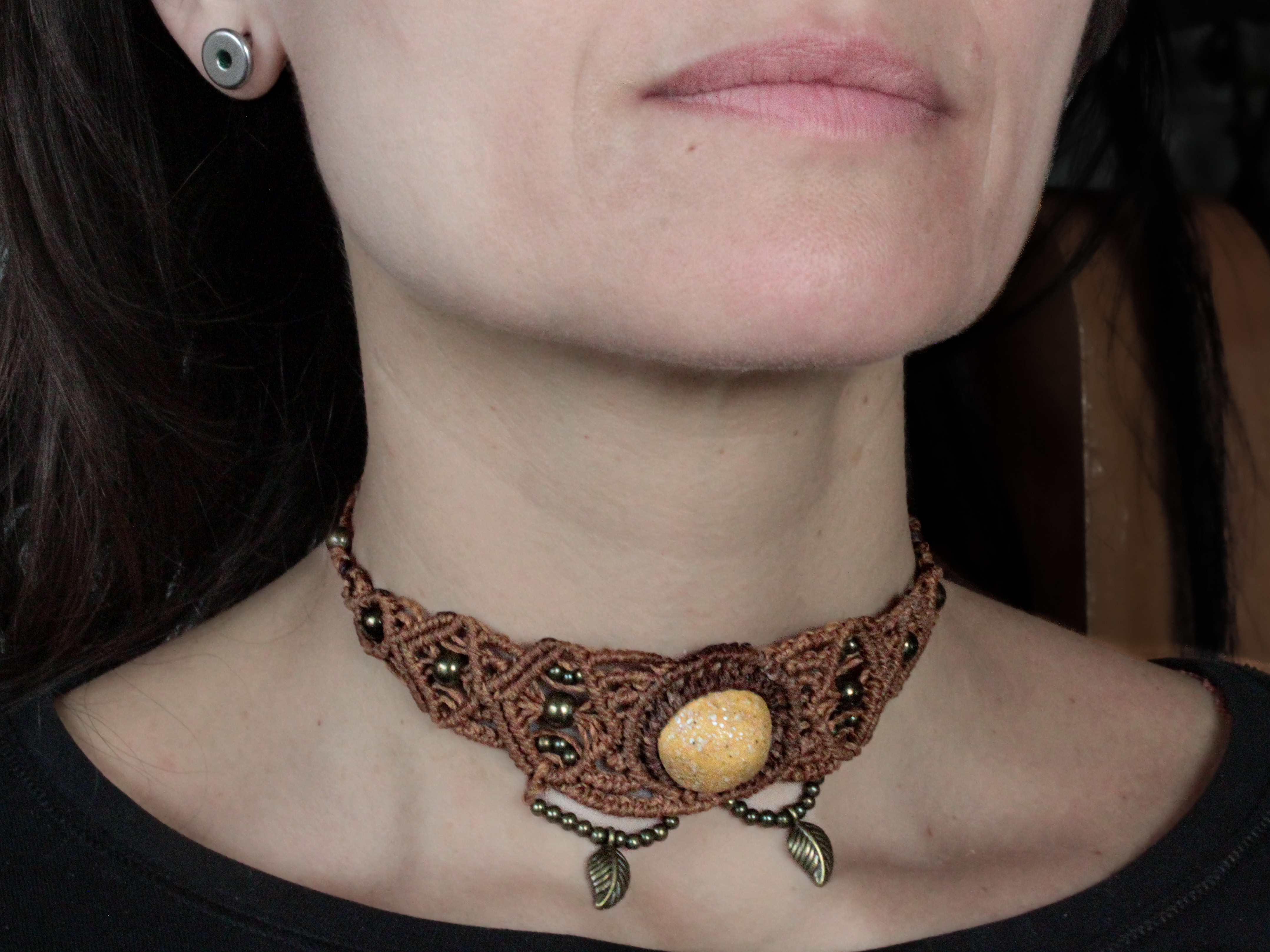 Handcrafted Macrame Necklace