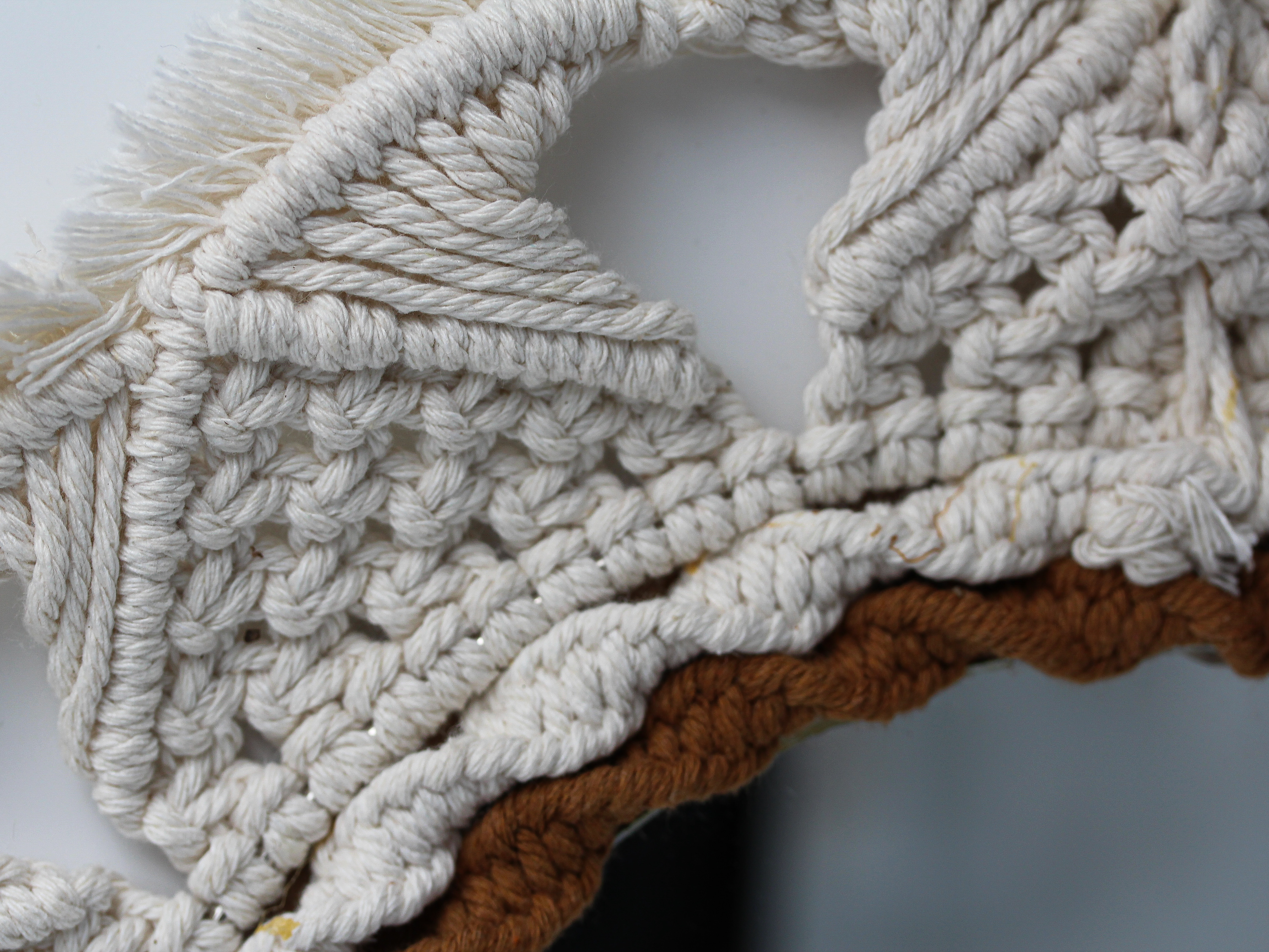 Handmade Macramé Mirror