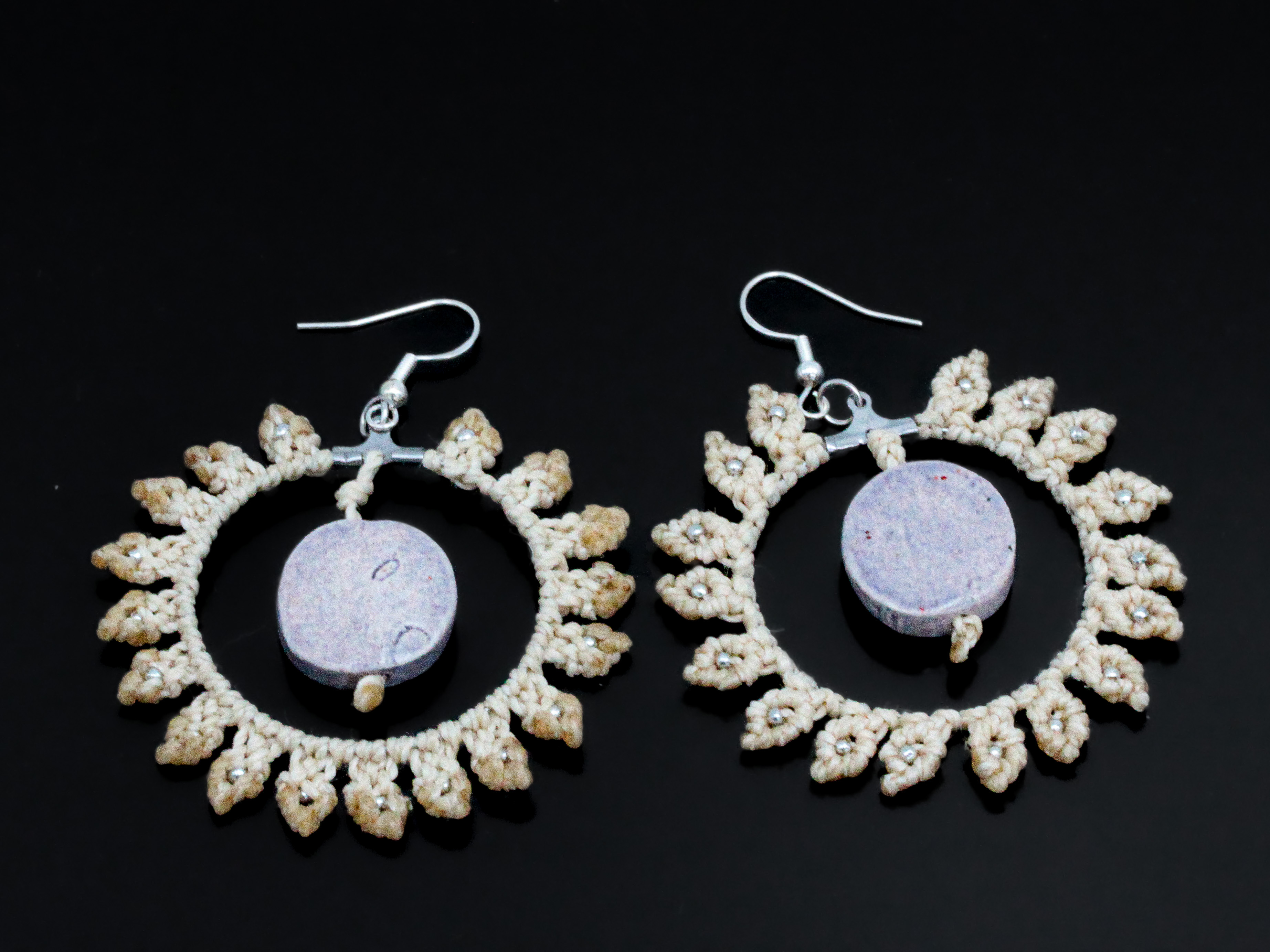 Handcrafted Stone Earrings