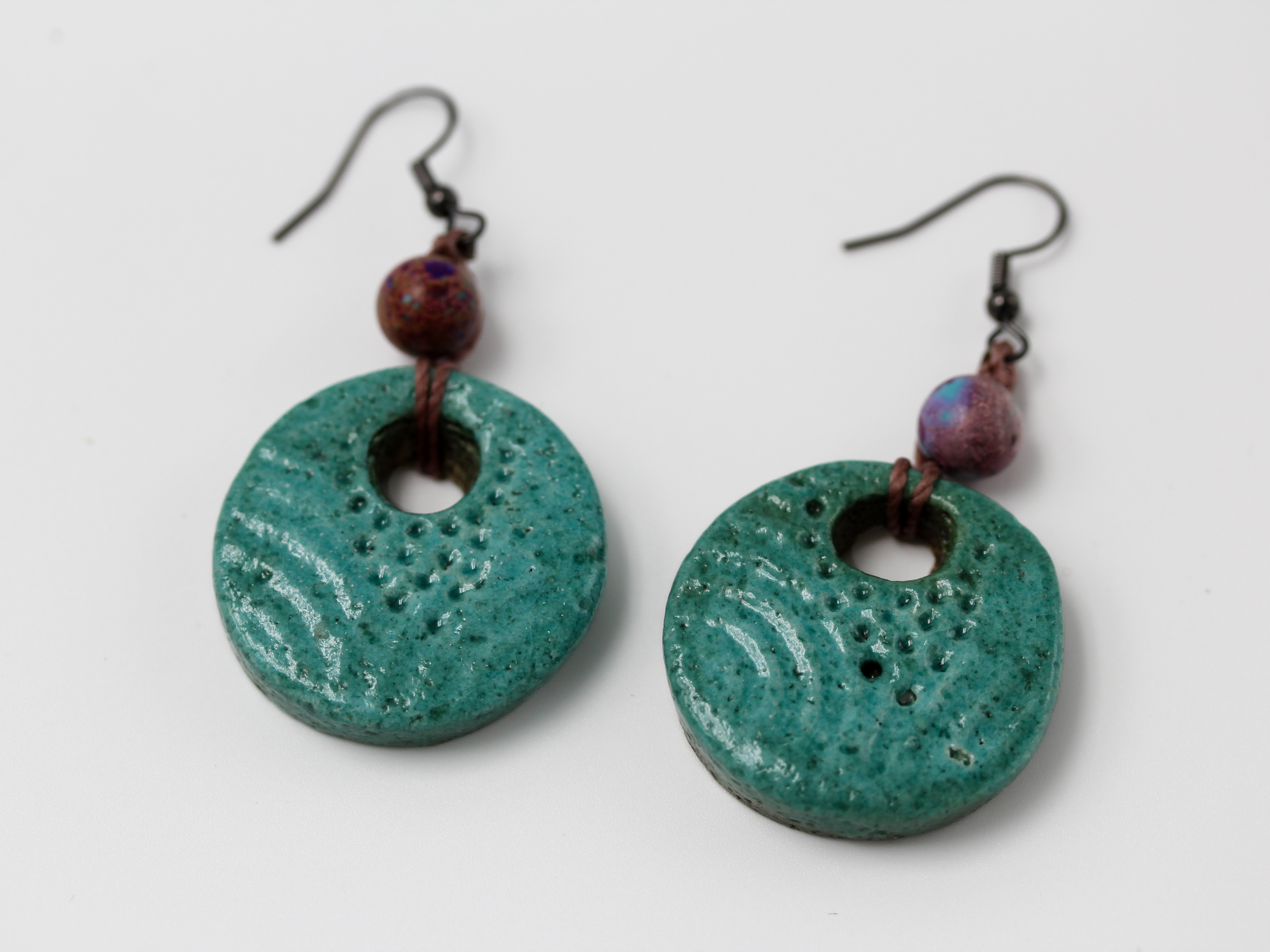Handcrafted Ceramic Earrings