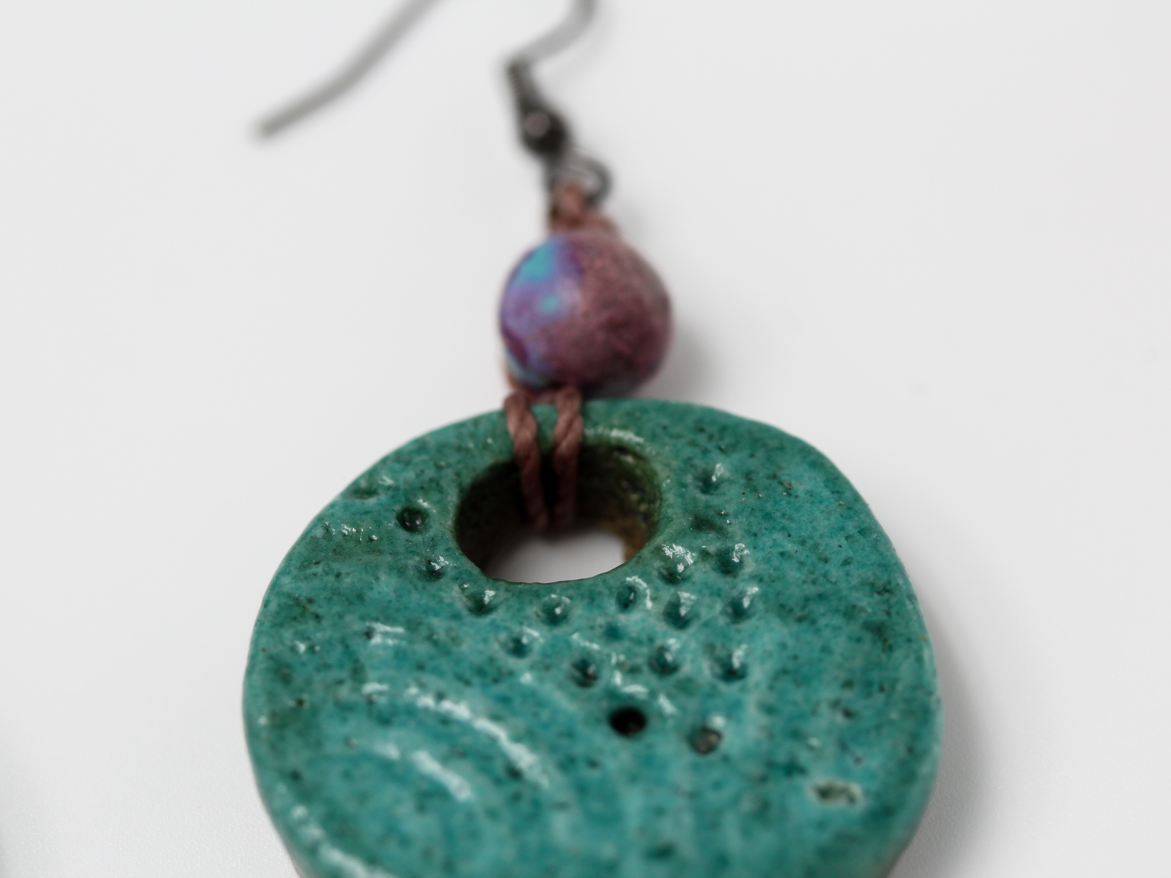 Handcrafted Ceramic Earrings