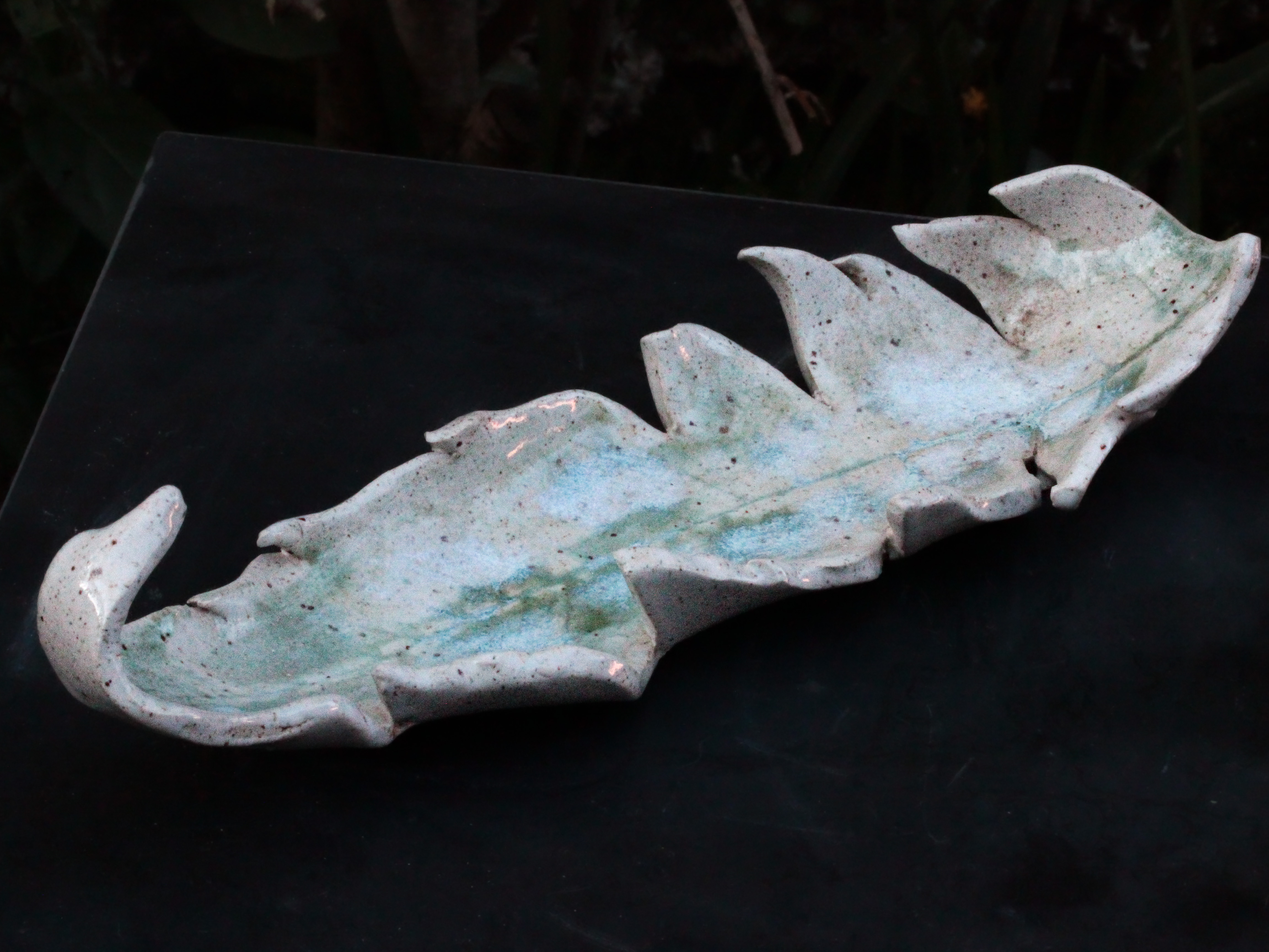 Ceramic Leaf-Shaped