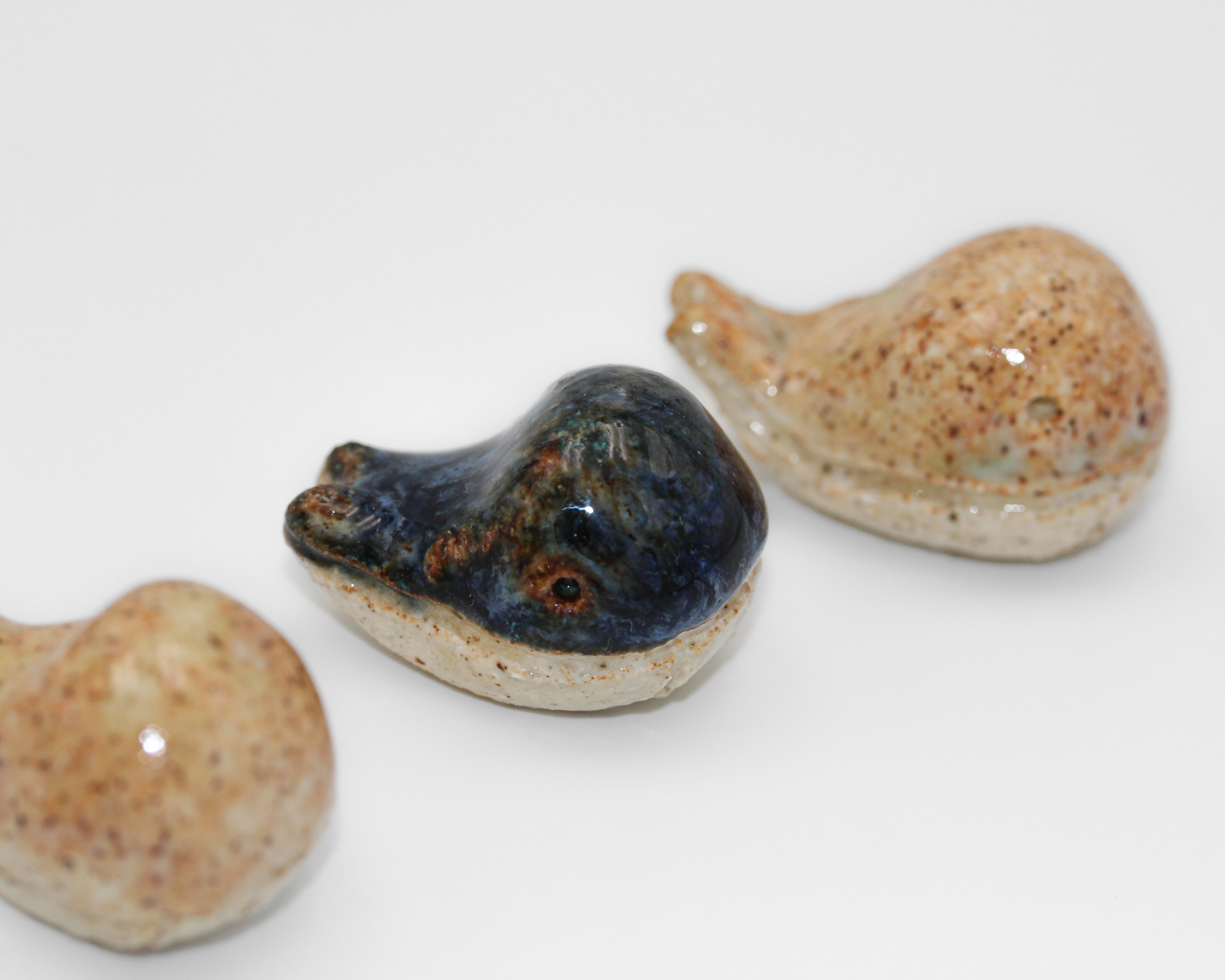 Ceramic Whale Figurines