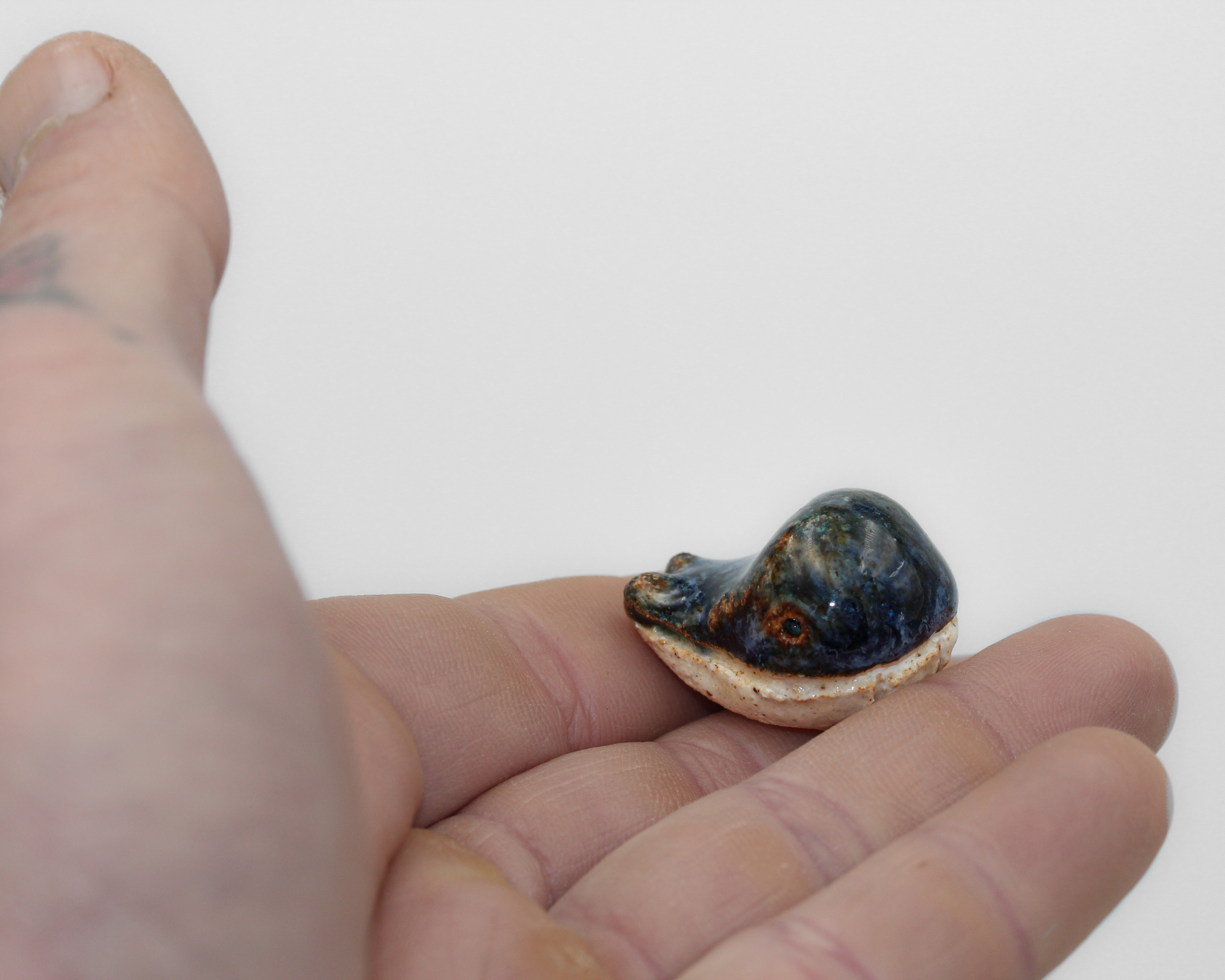 Ceramic Whale Figurines