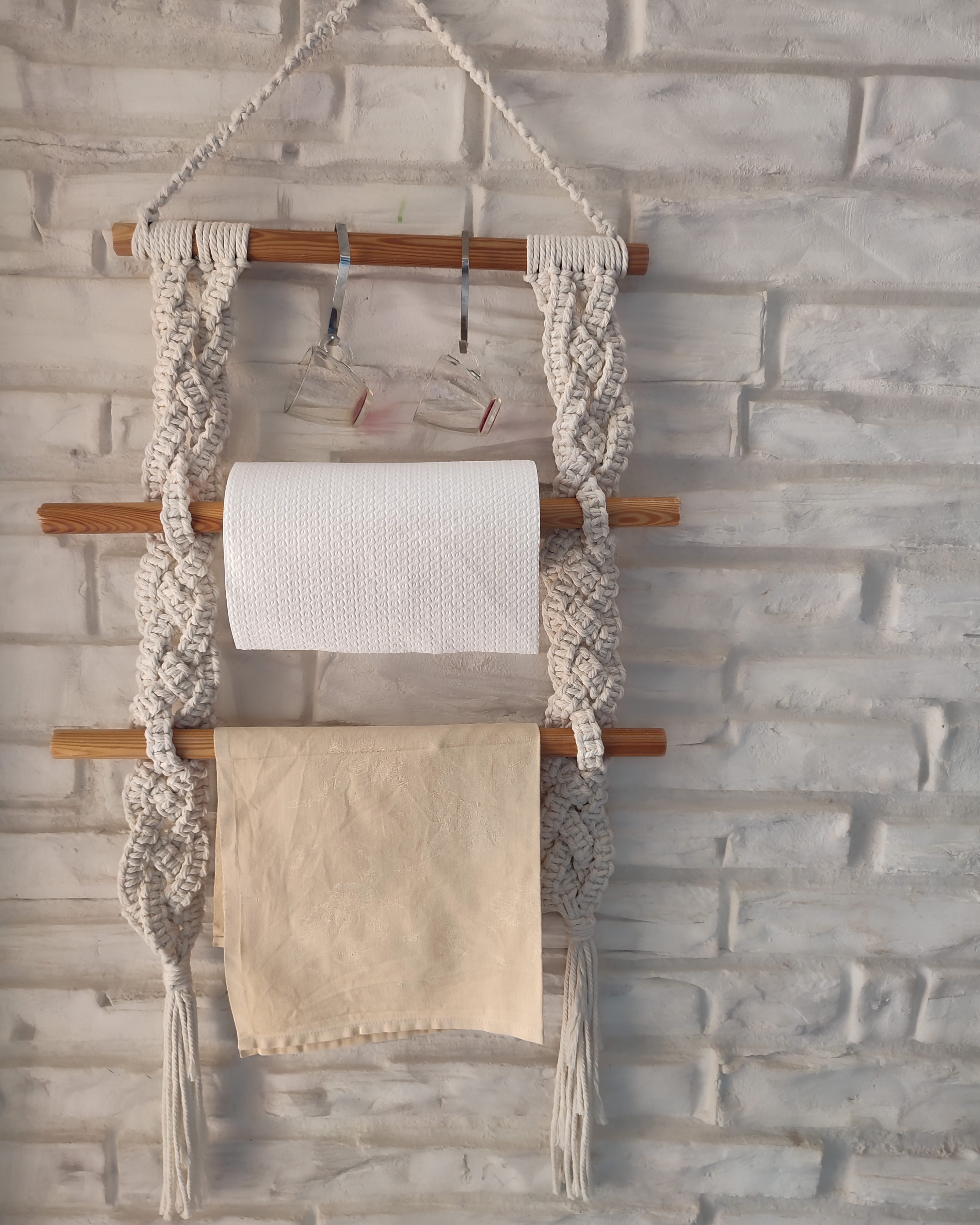 Macramé Wall Hanging Organizer