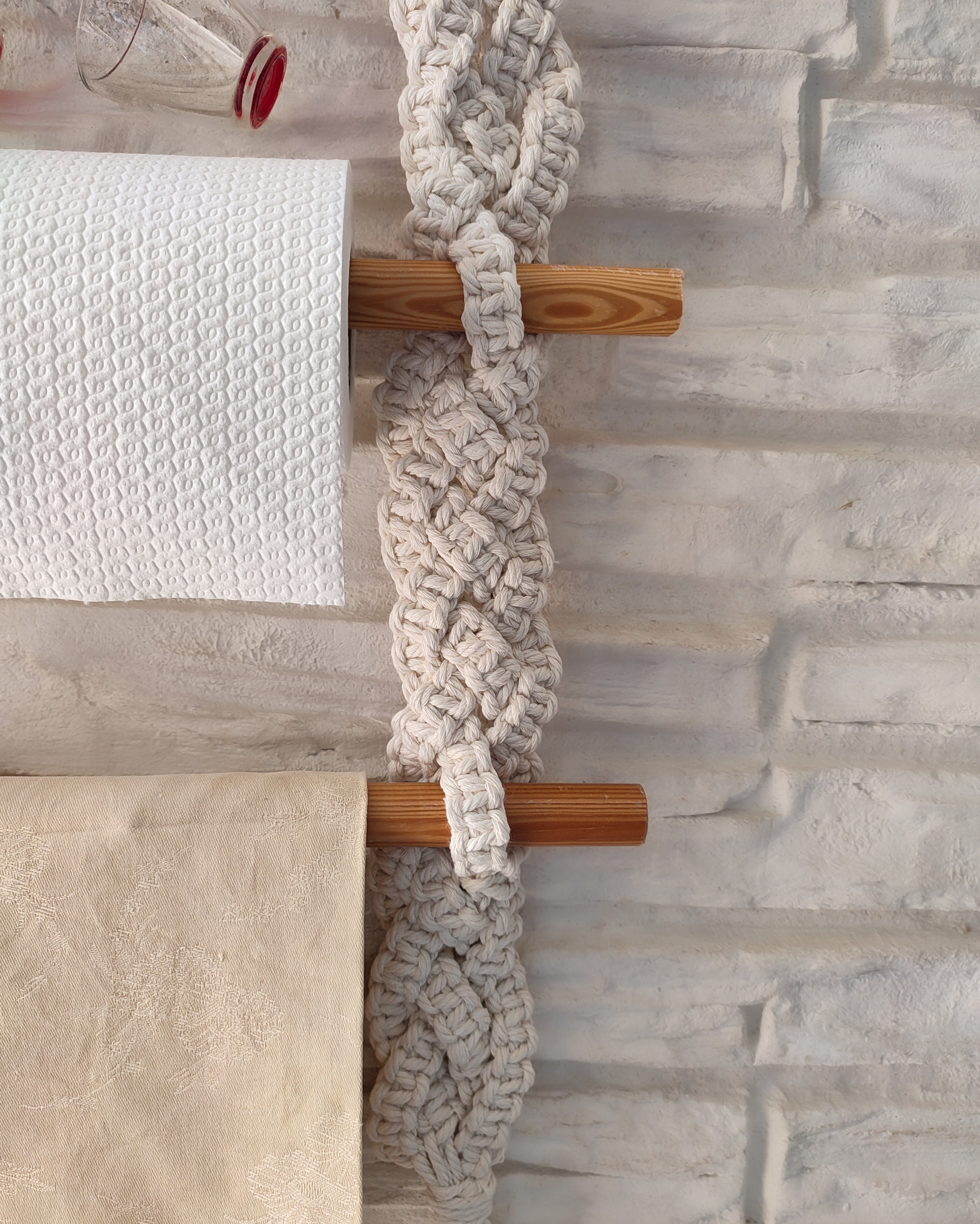 Macramé Wall Hanging Organizer