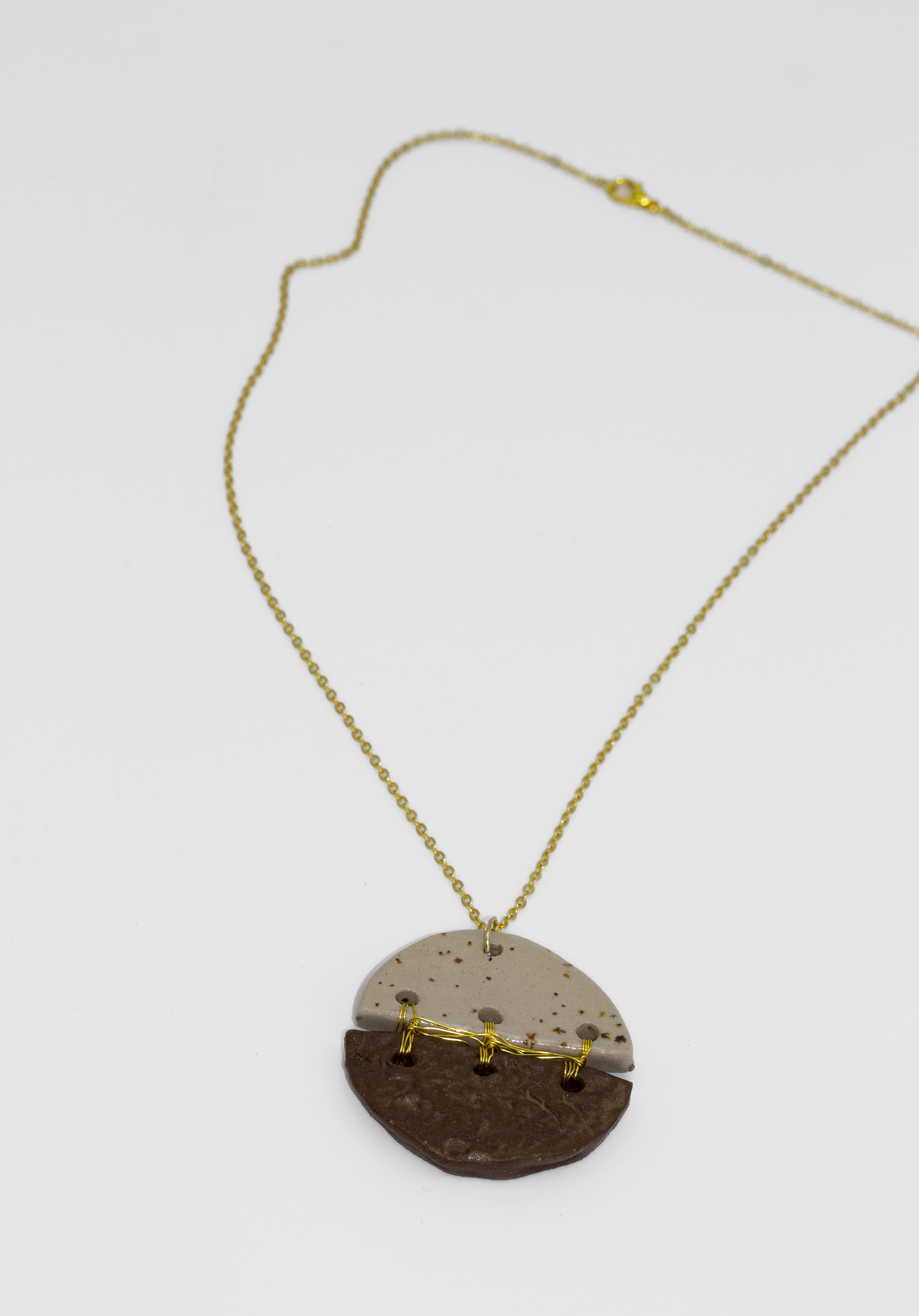 Handcrafted Ceramic Necklace