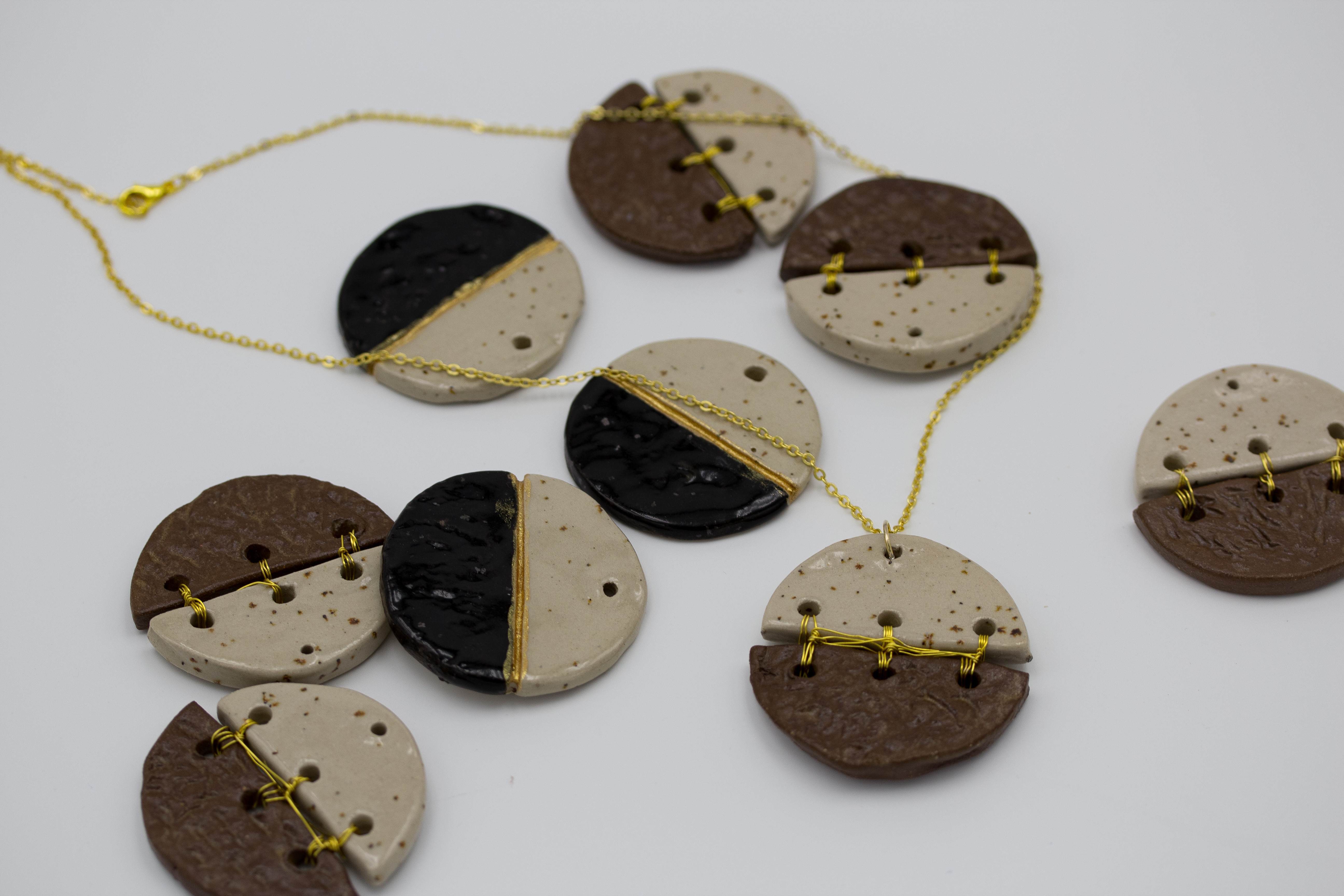 Handcrafted Ceramic Necklace