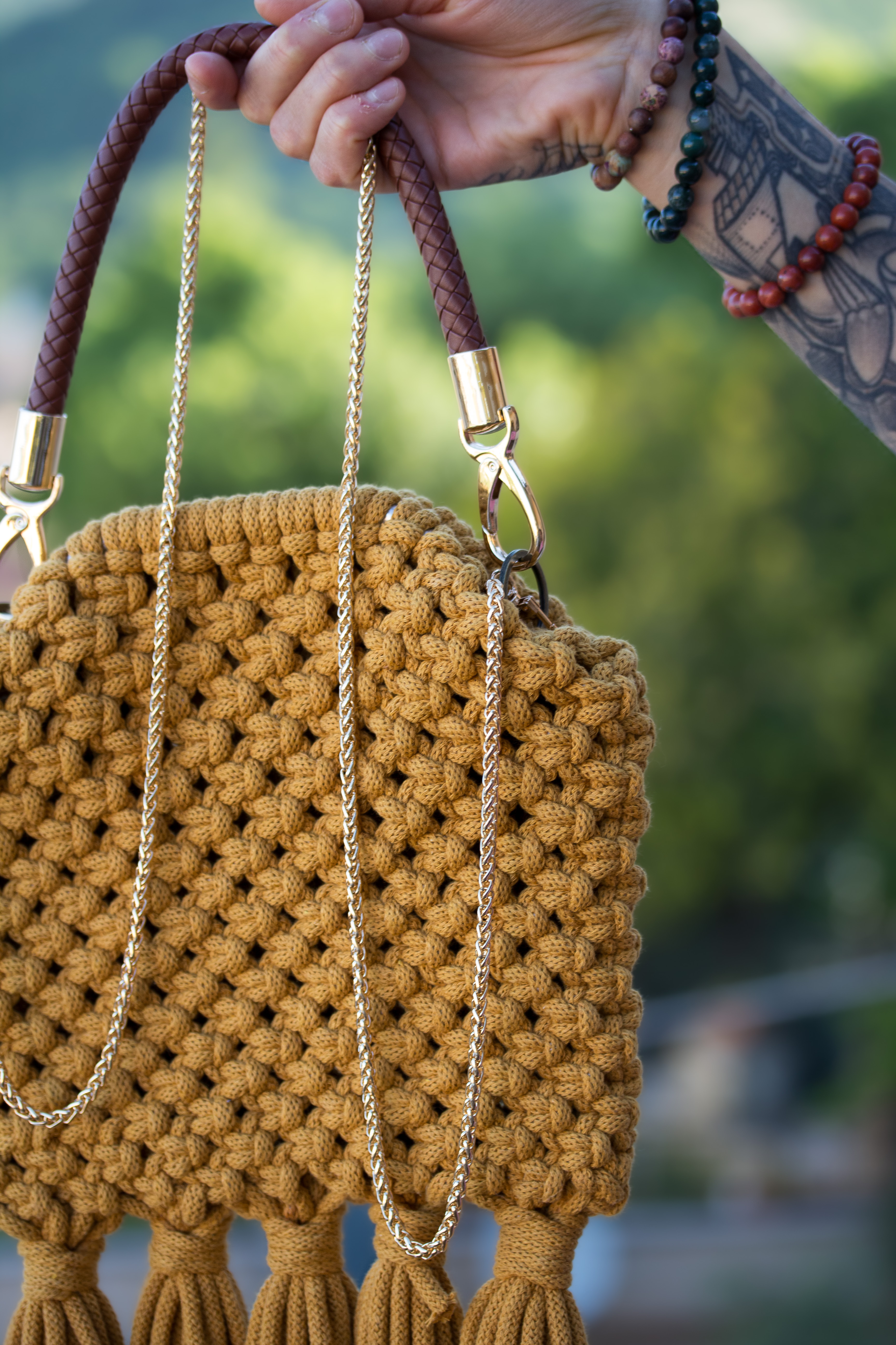 Handmade Macramé Bag