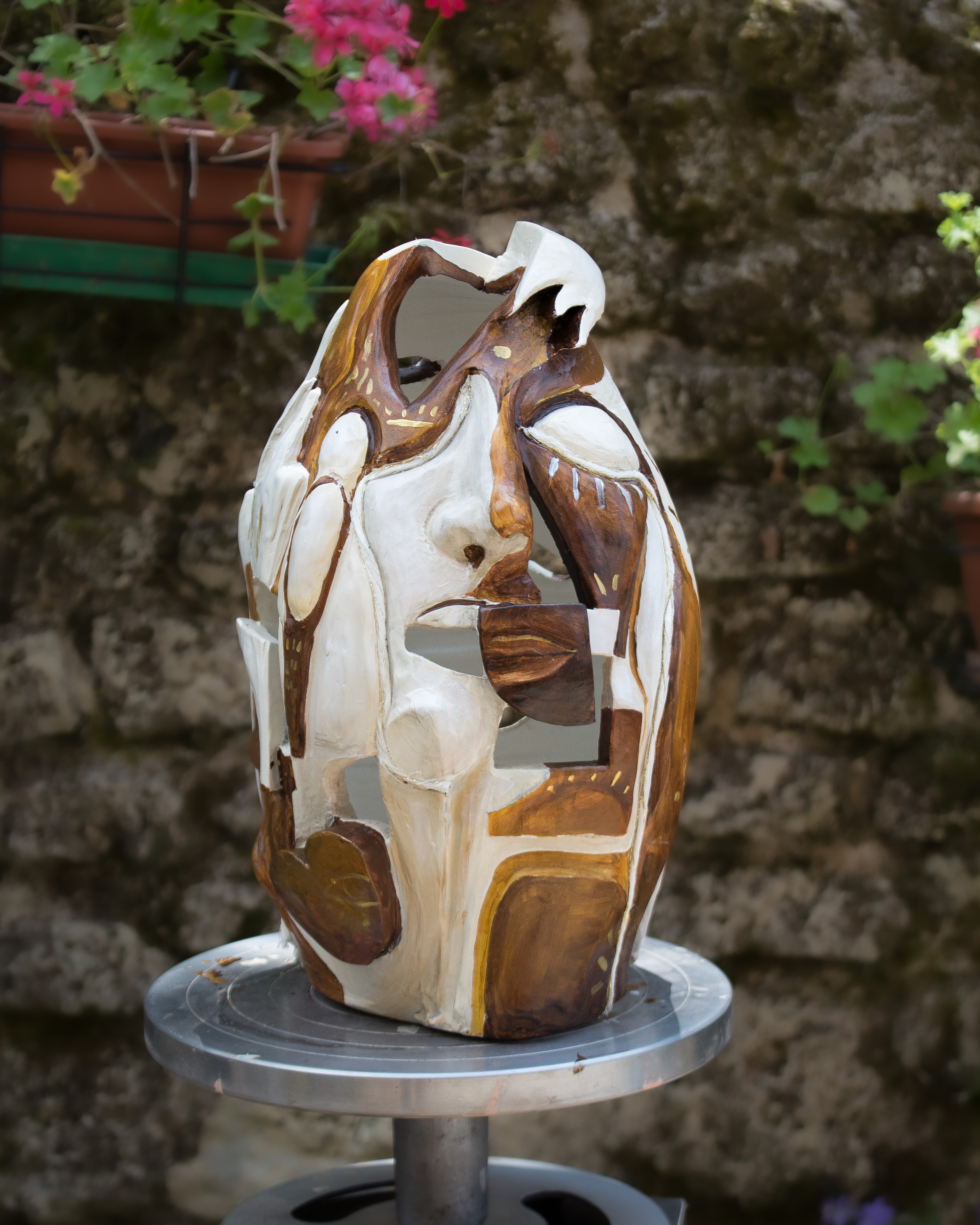 Abstract Ceramic Sculpture