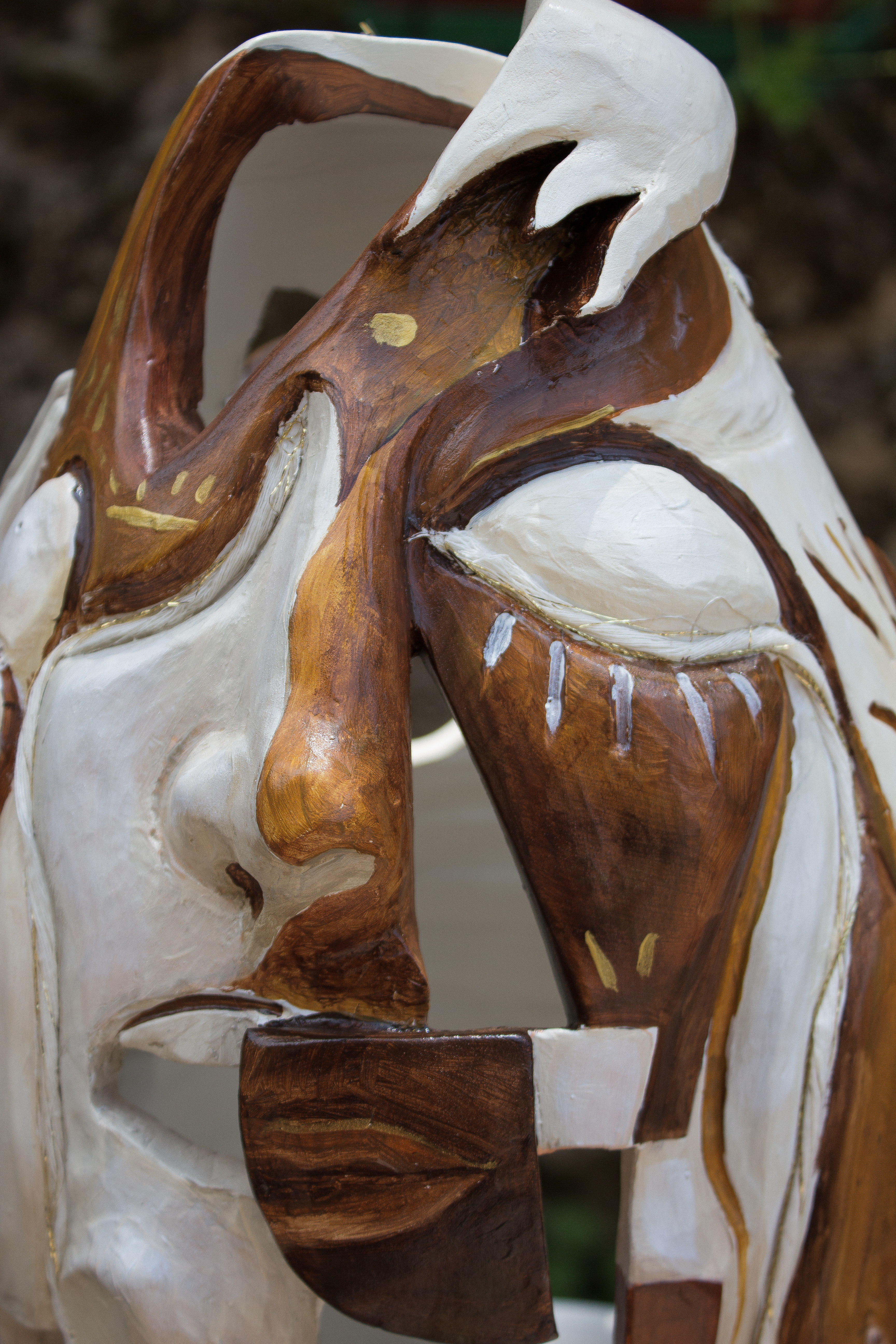 Abstract Ceramic Sculpture