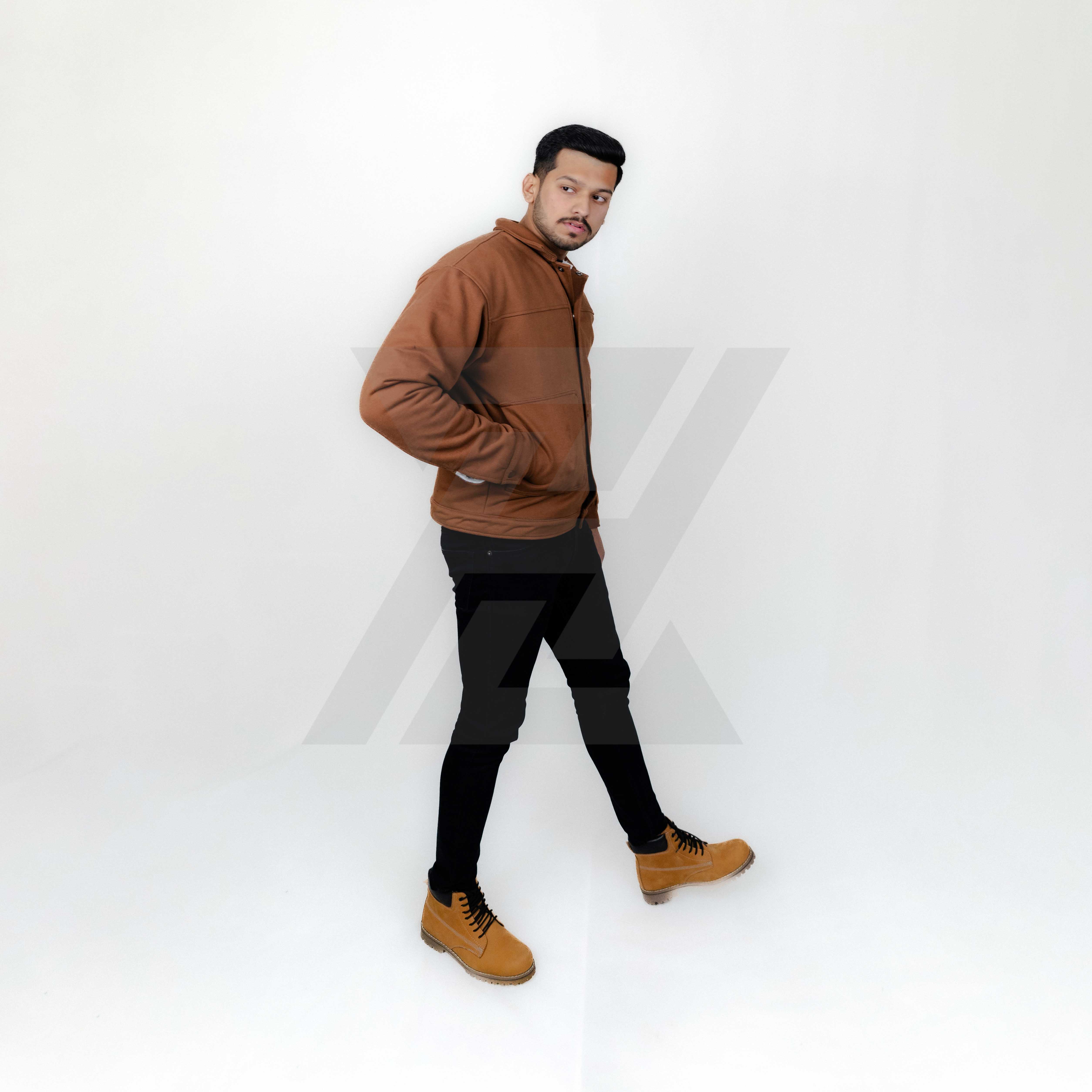 Terry Buttoned Down Jacket