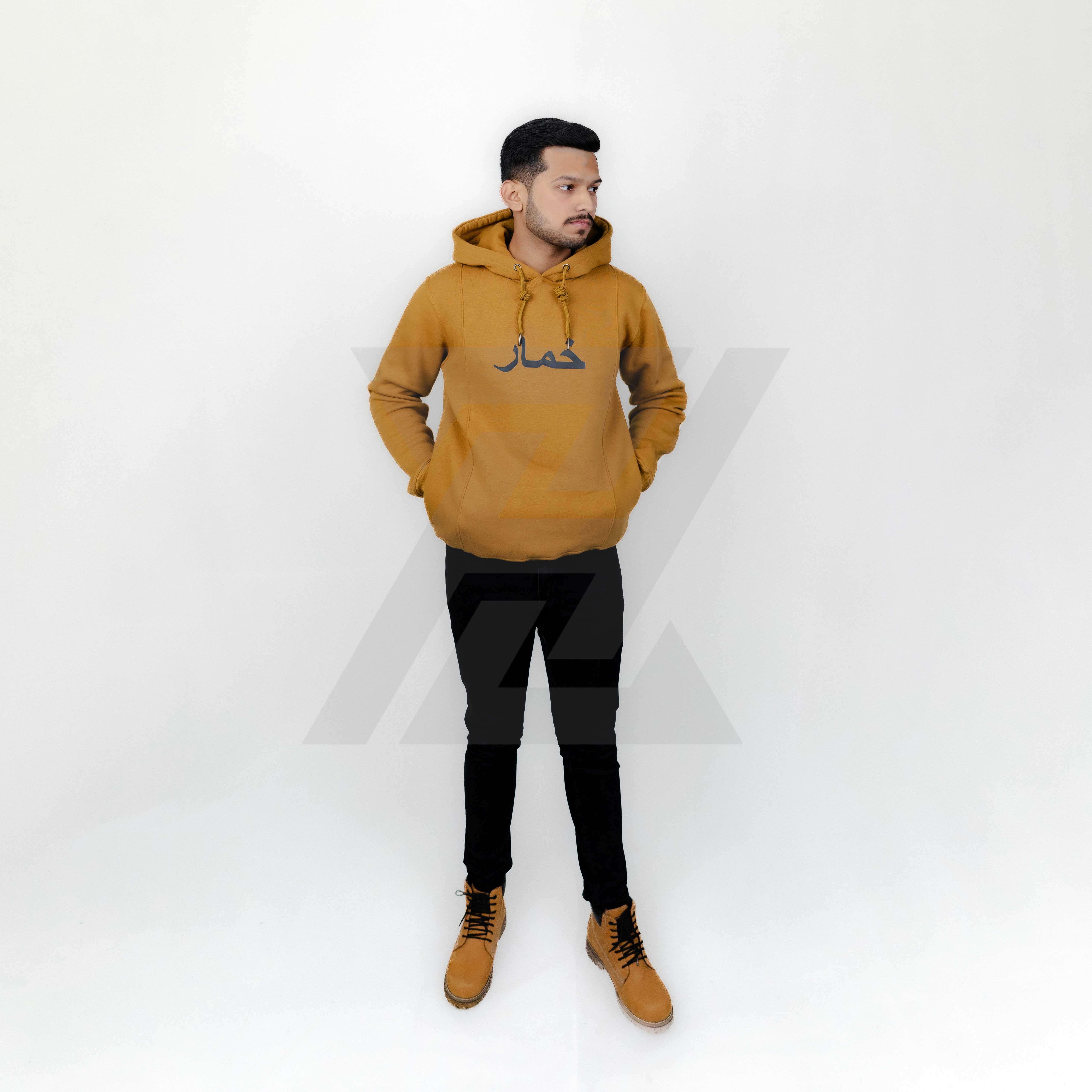 Khumaar Mustard Hoodie