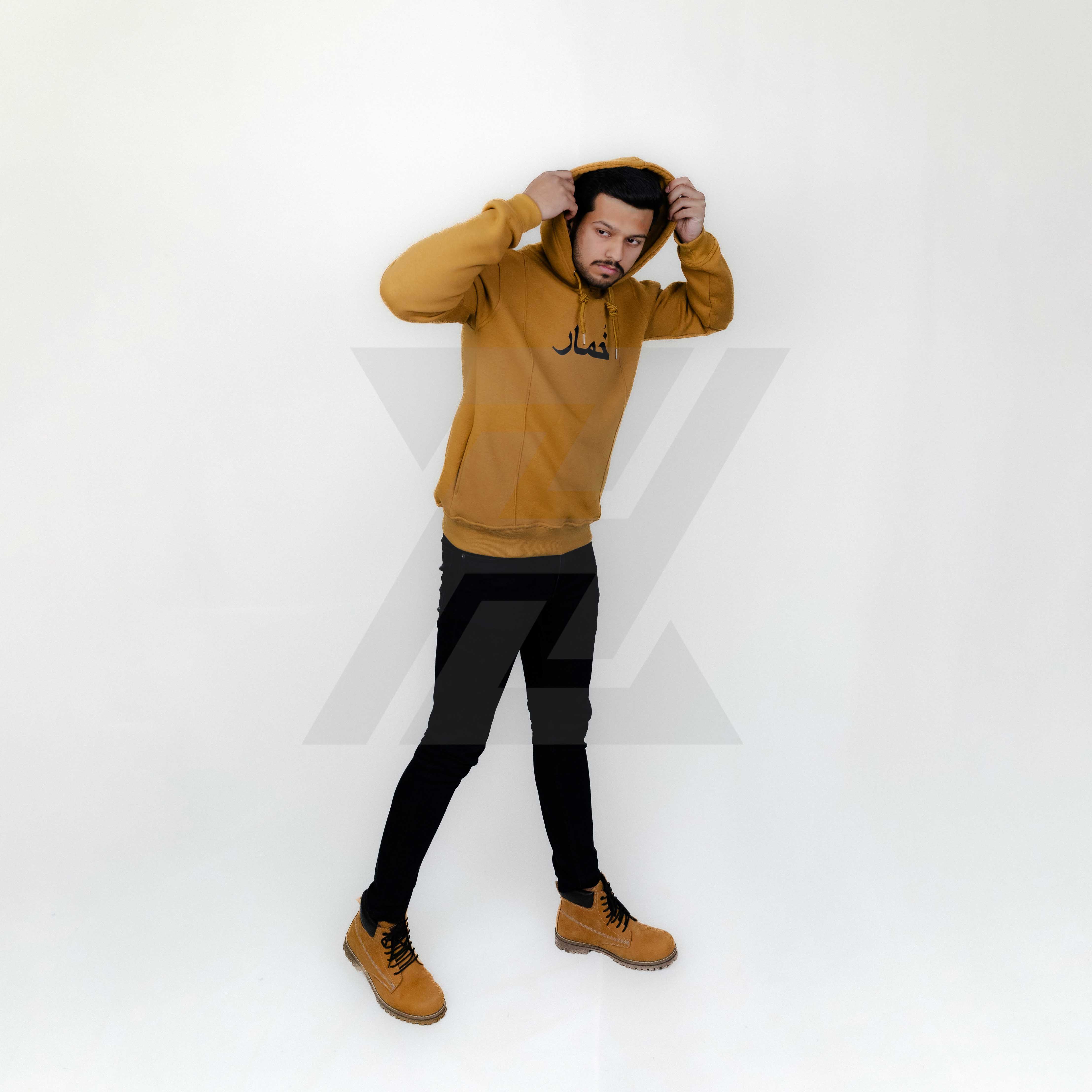 Khumaar Mustard Hoodie