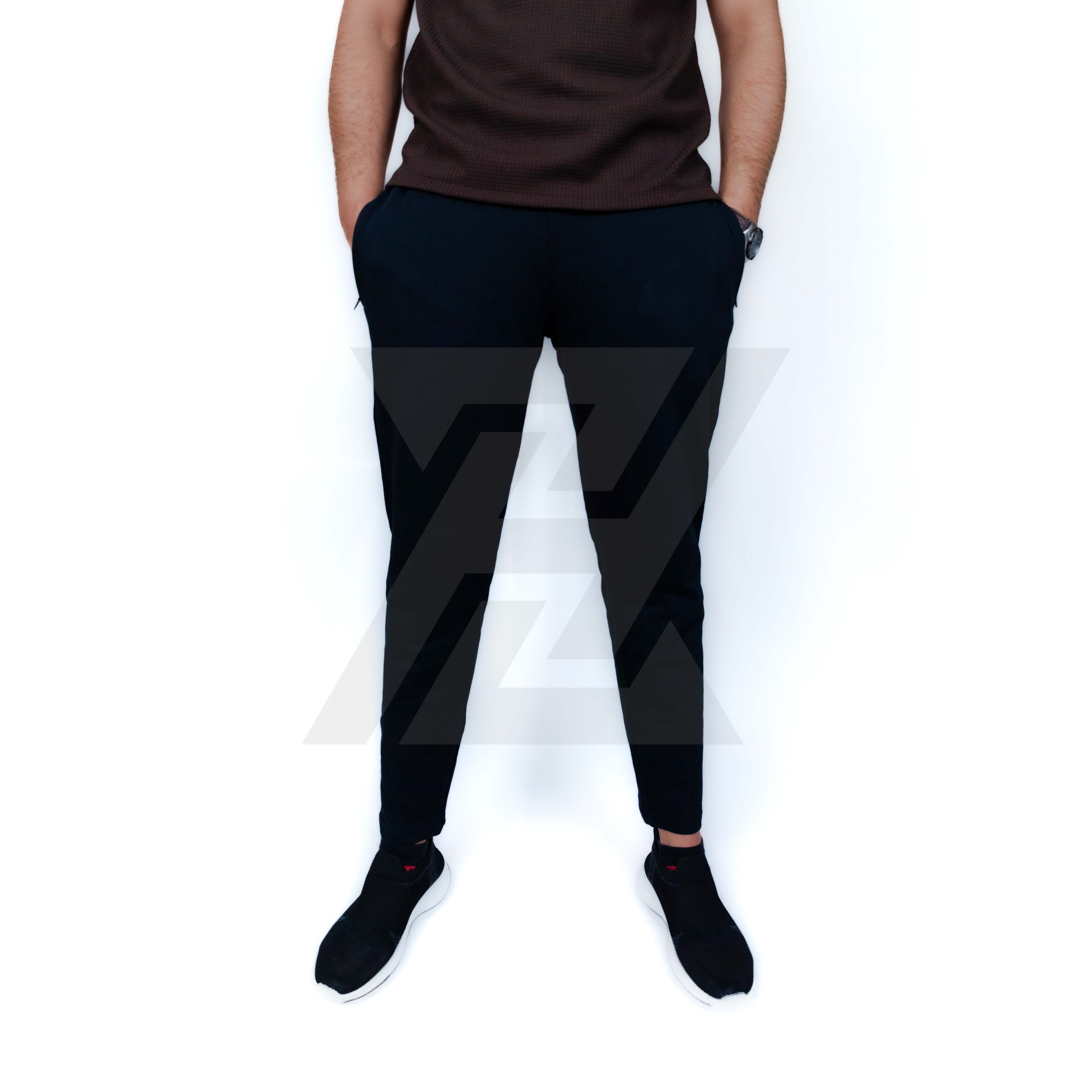 Black Terry Trouser