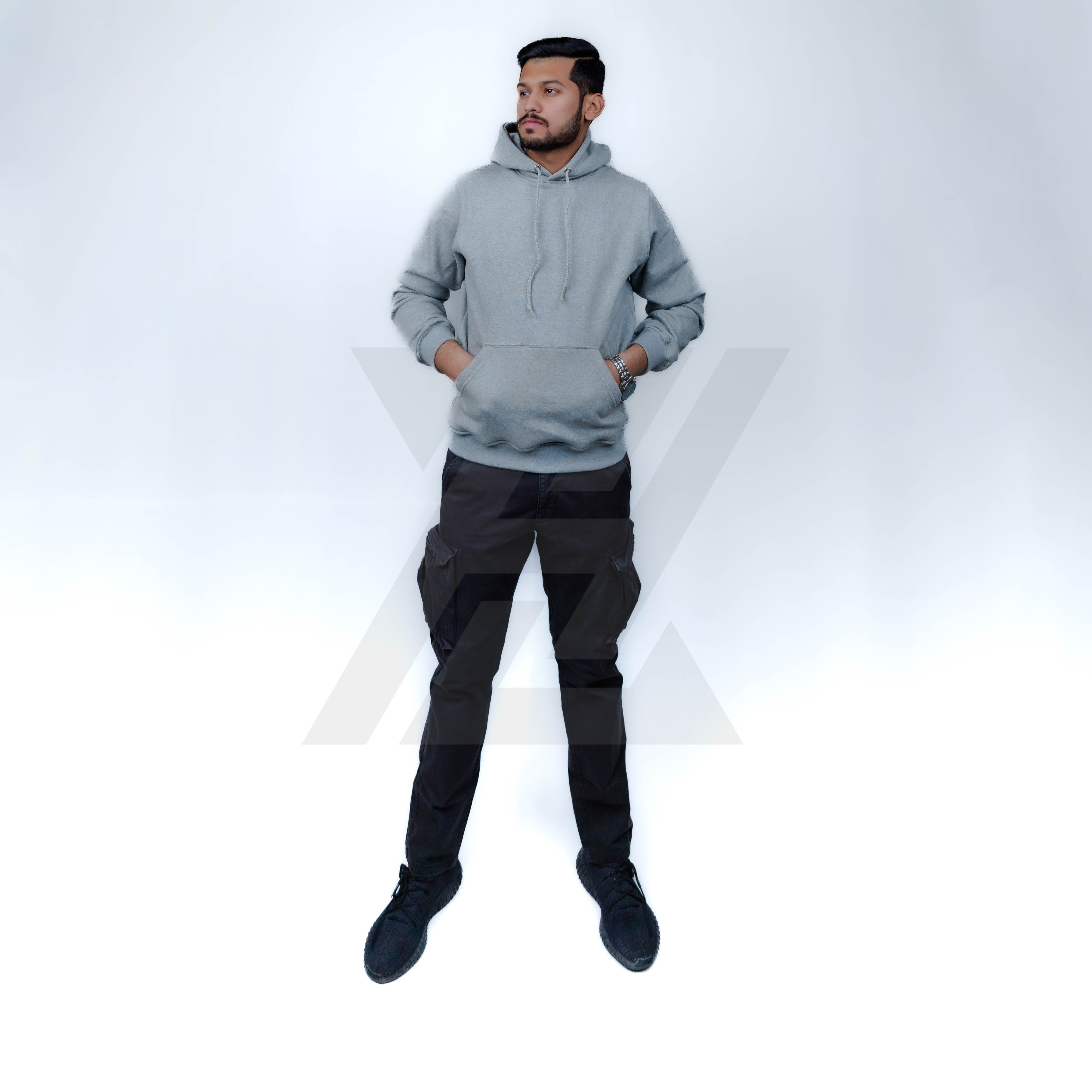 Heather Grey Hoodie