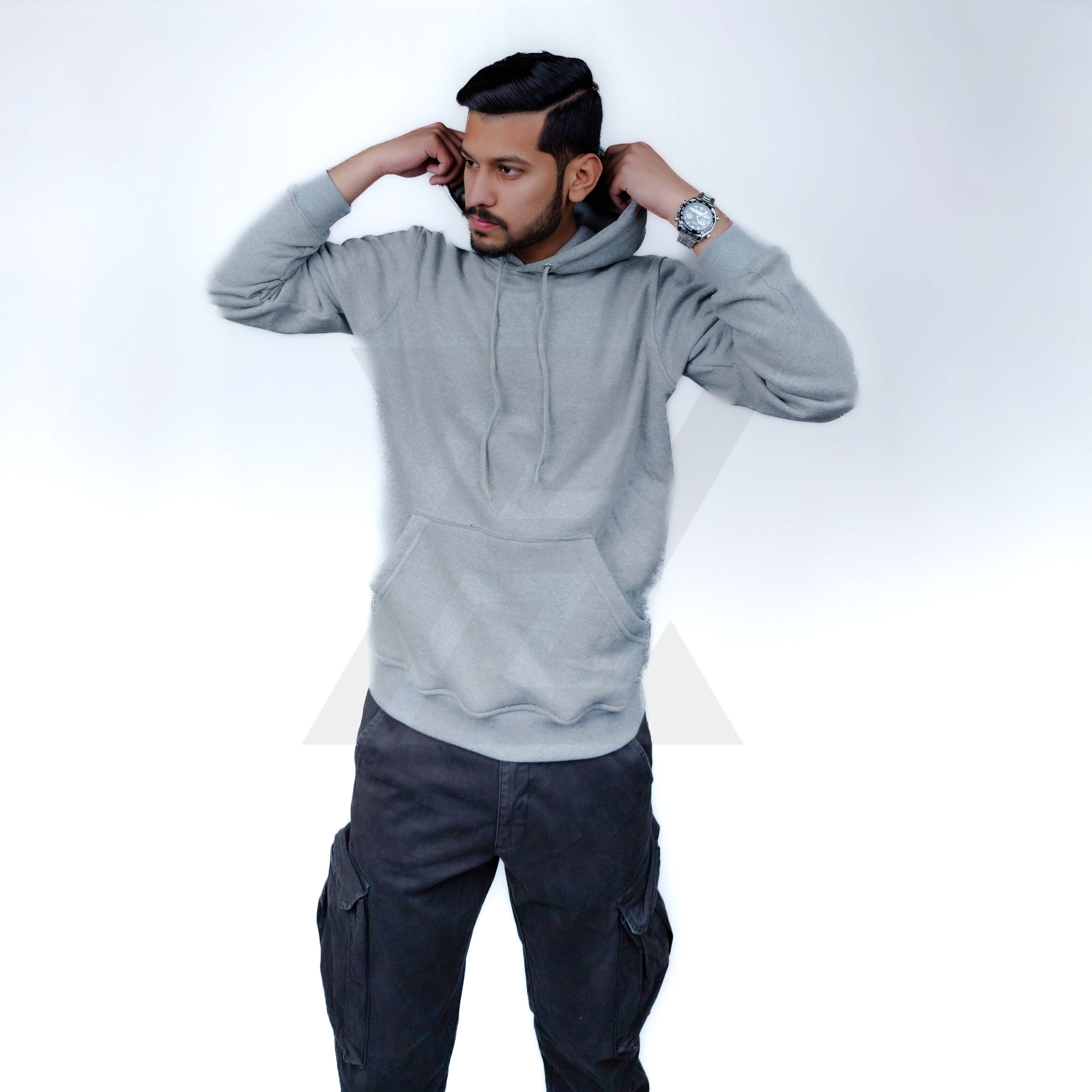 Heather Grey Hoodie