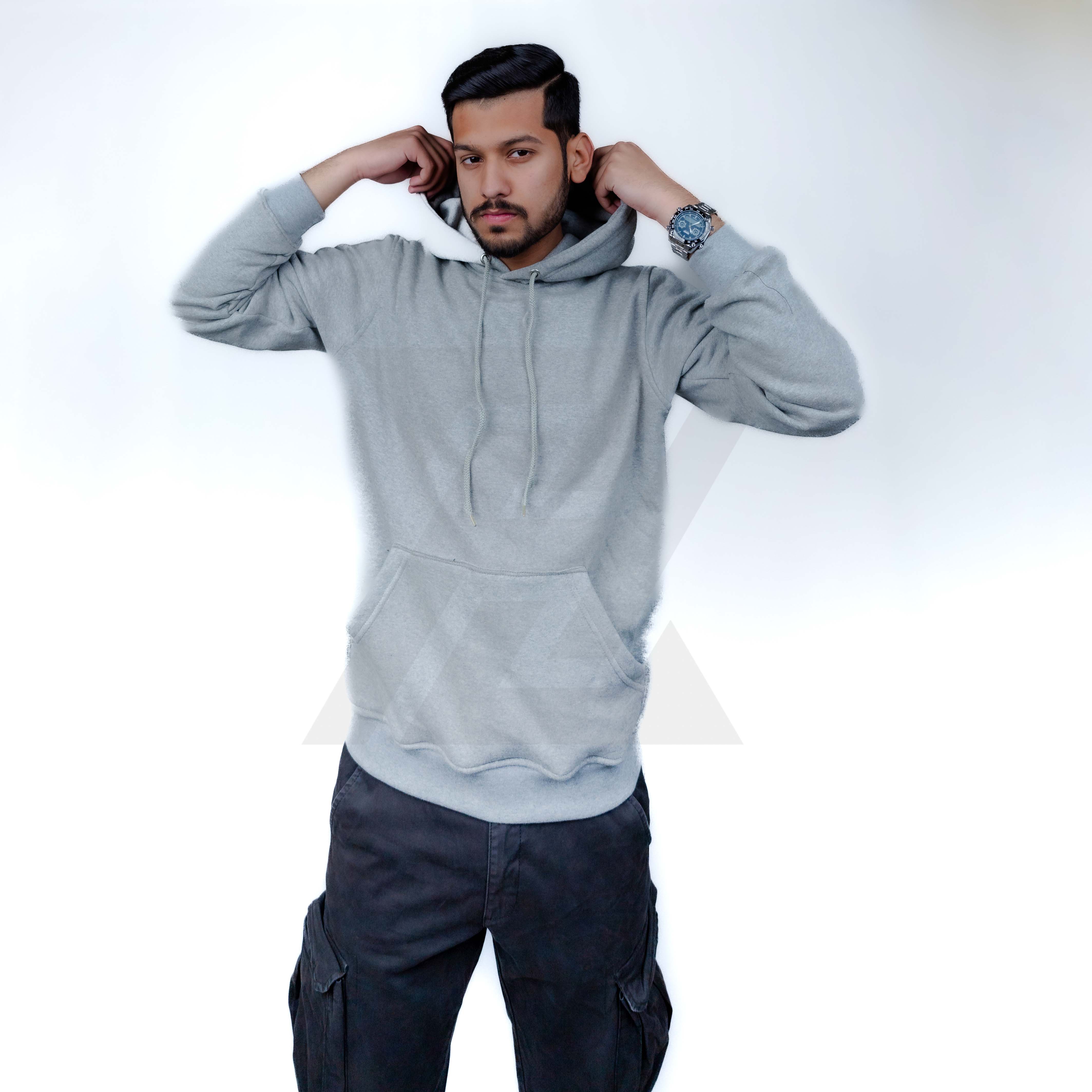 Heather Grey Hoodie