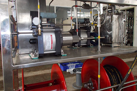 Burst Pressure Test Skid