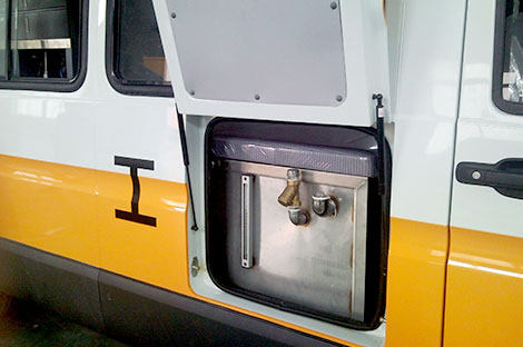 Wellhead Pressure Test Vehicle