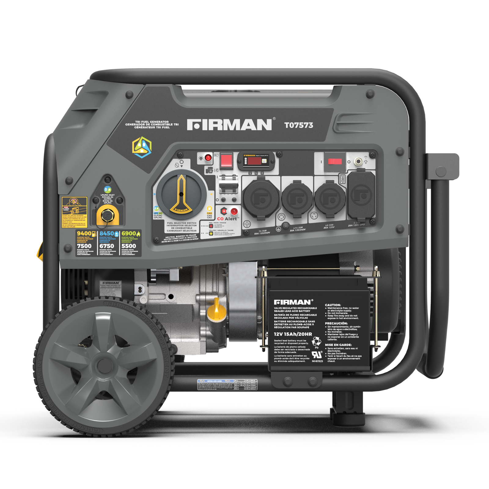 Generador portátil FIRMAN T07573 9400/7500 W