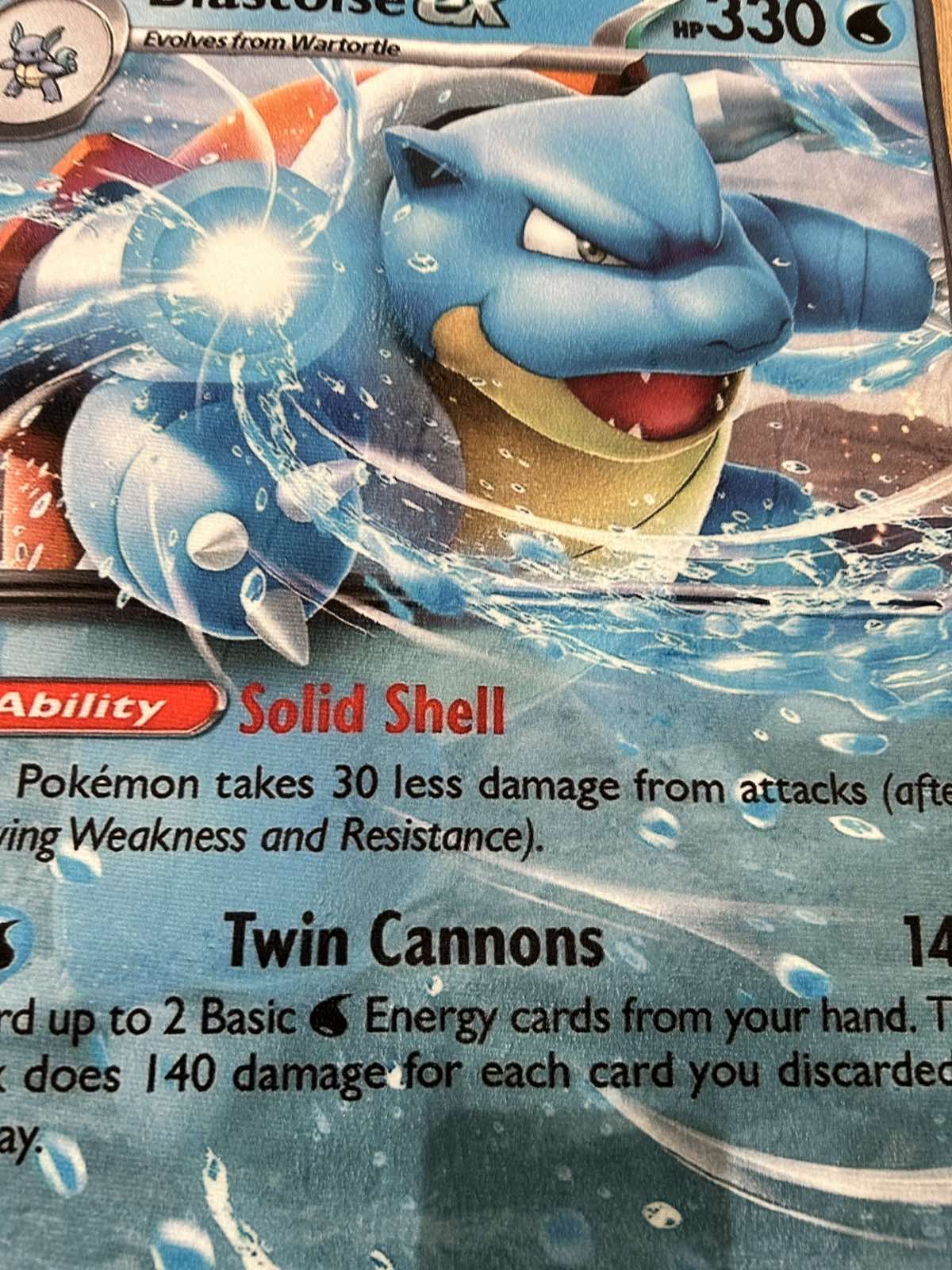 Blastoise ex (SCR 030)