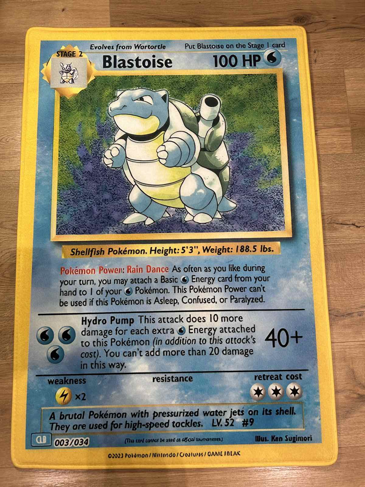 Blastoise 1st Edition