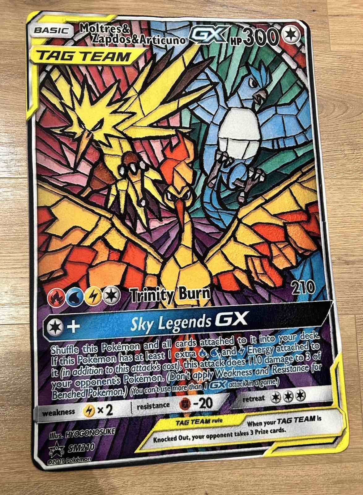 Moltres & Zapdos & Articuno GX (SM 210)