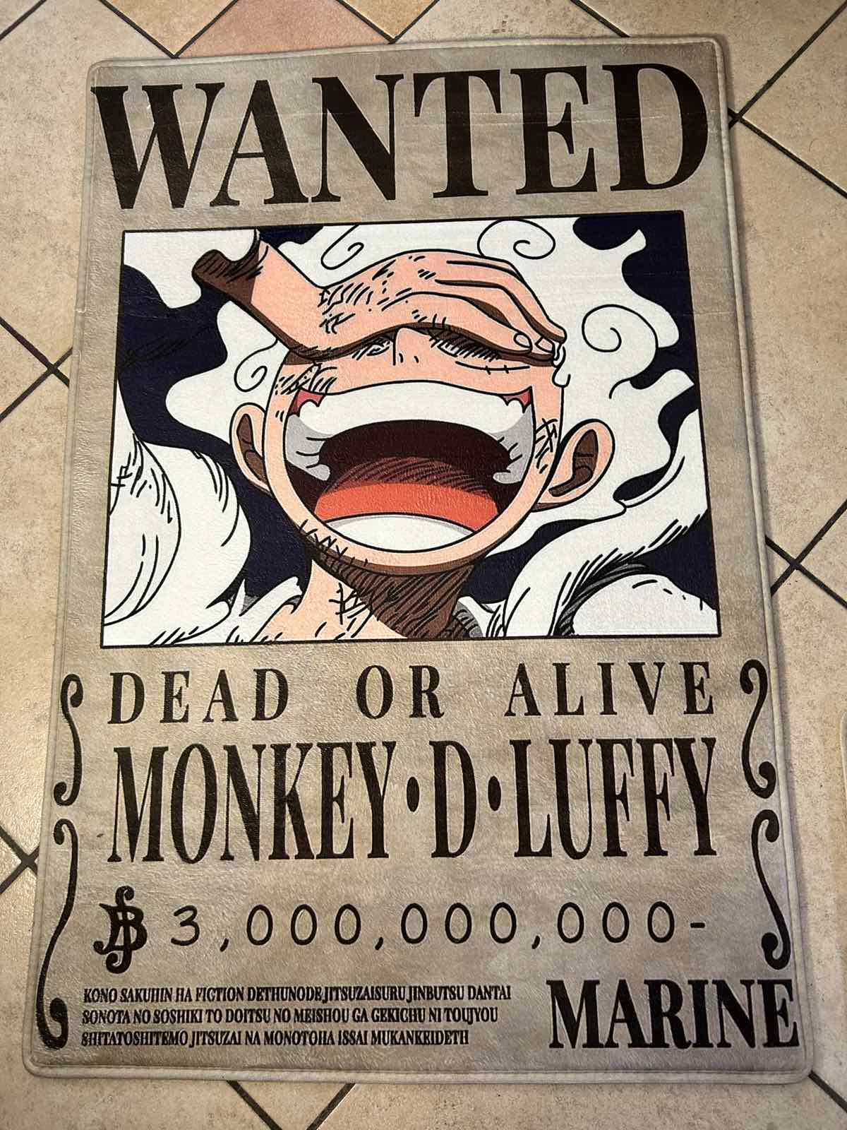 Luffy Wanted Poster - One Piece