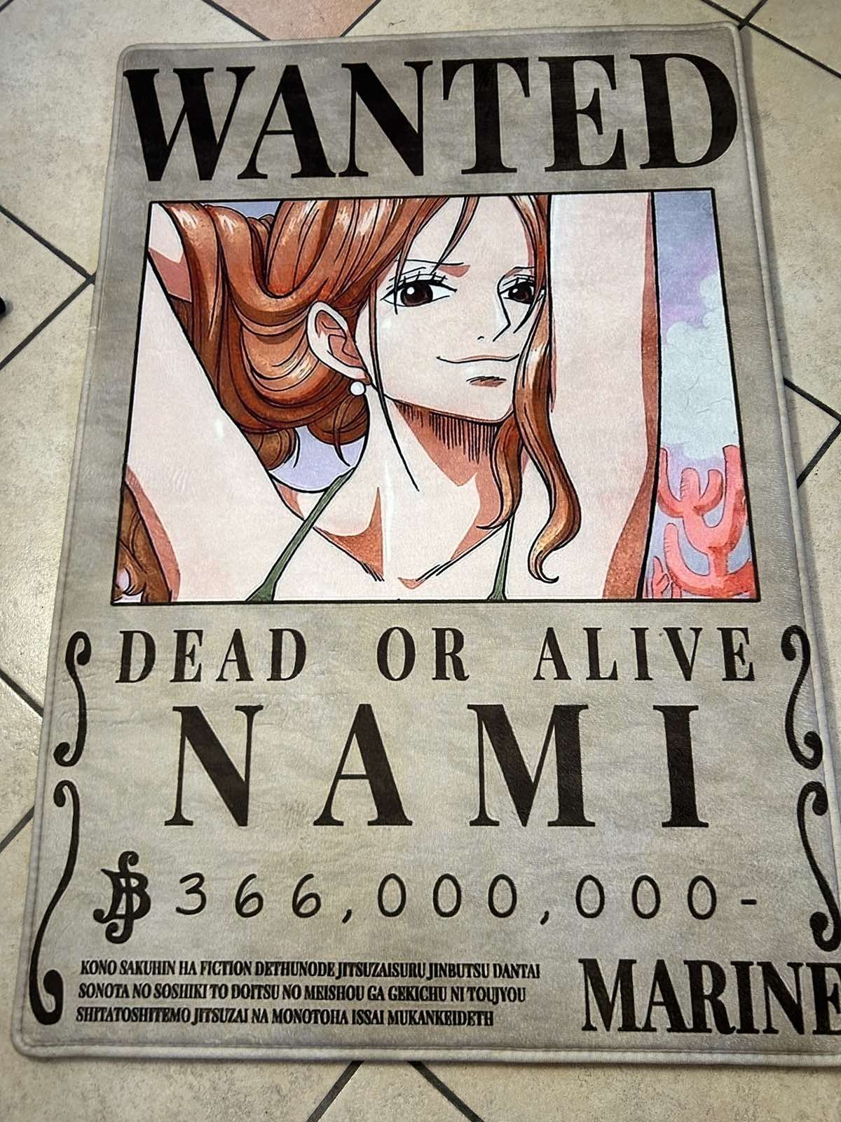 Nami Wanted Poster - One Piece
