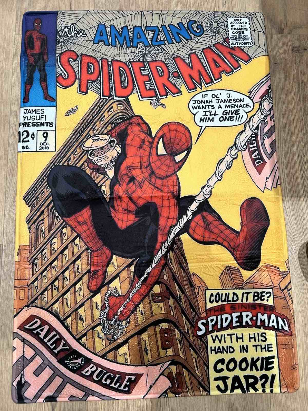 Spiderman Comic Cover