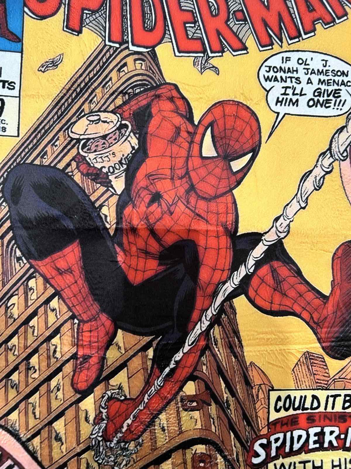Spiderman Comic Cover