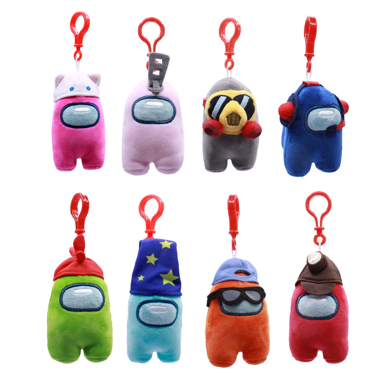 Among Us Backpack Hanger Plush Toy