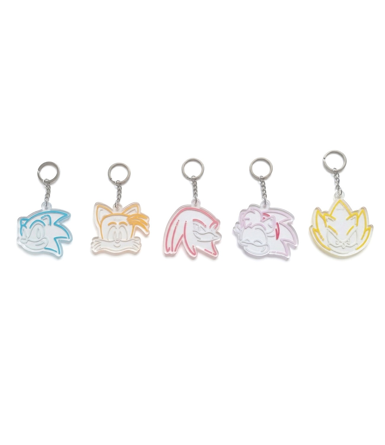 Sonic Acrylic Keychains