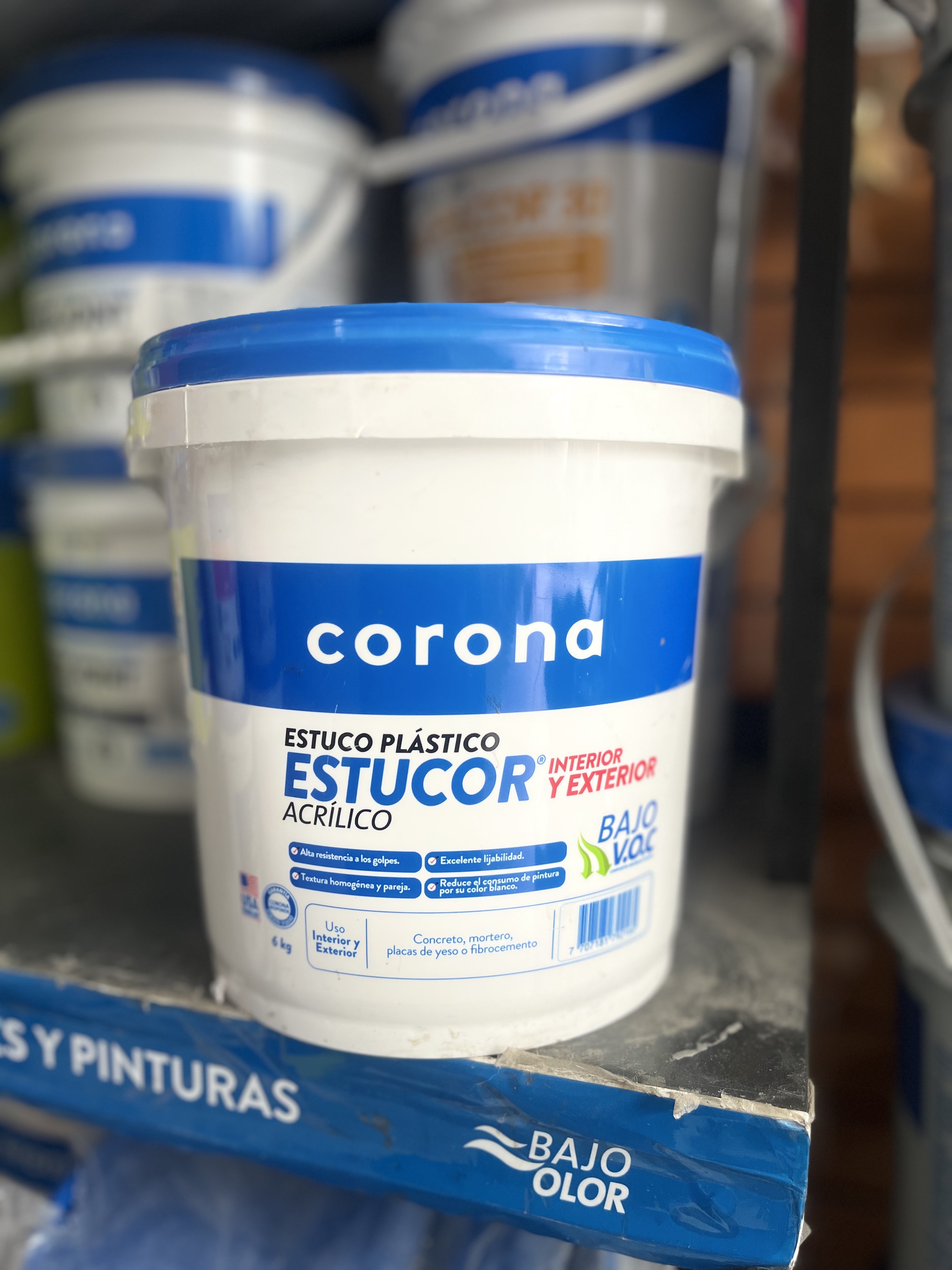 Estuco acrílico Estucor de Corona