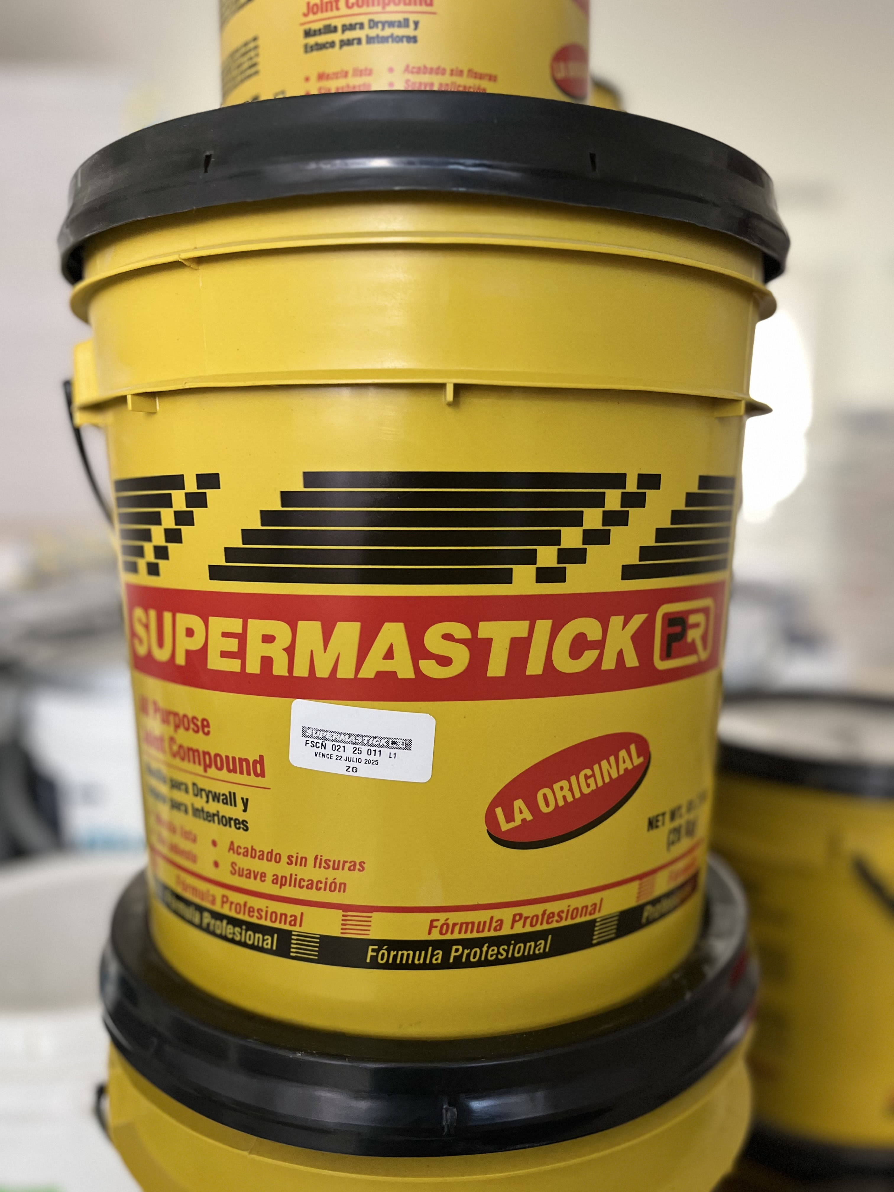 Masilla para interiores Supermastick