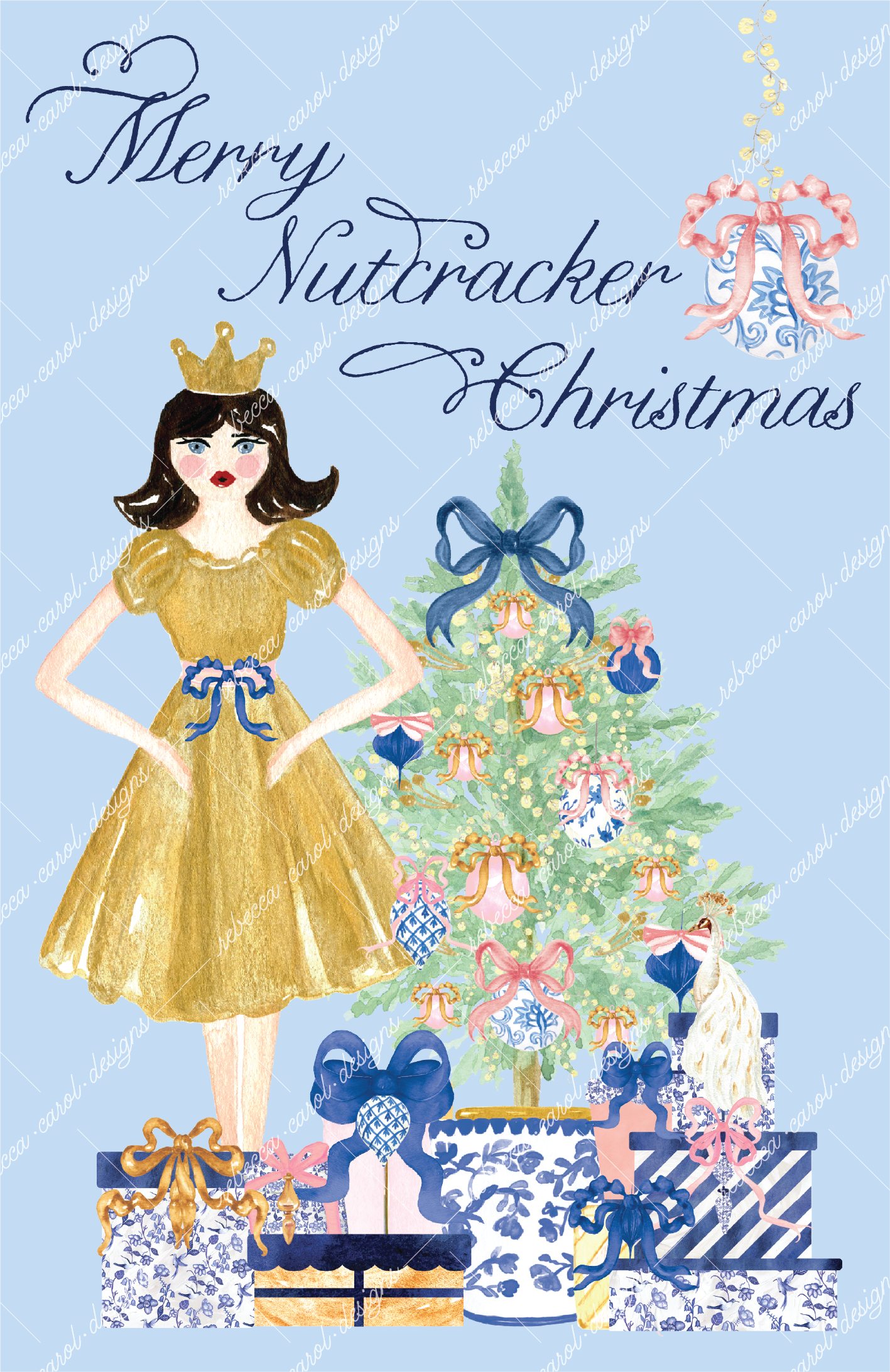 Holiday Card-The Nutcracker Clara-1