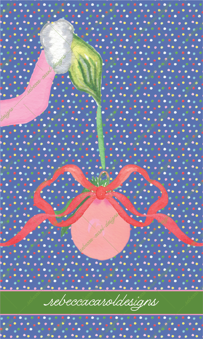 Christmas Gift Tag-The Grinch Pink