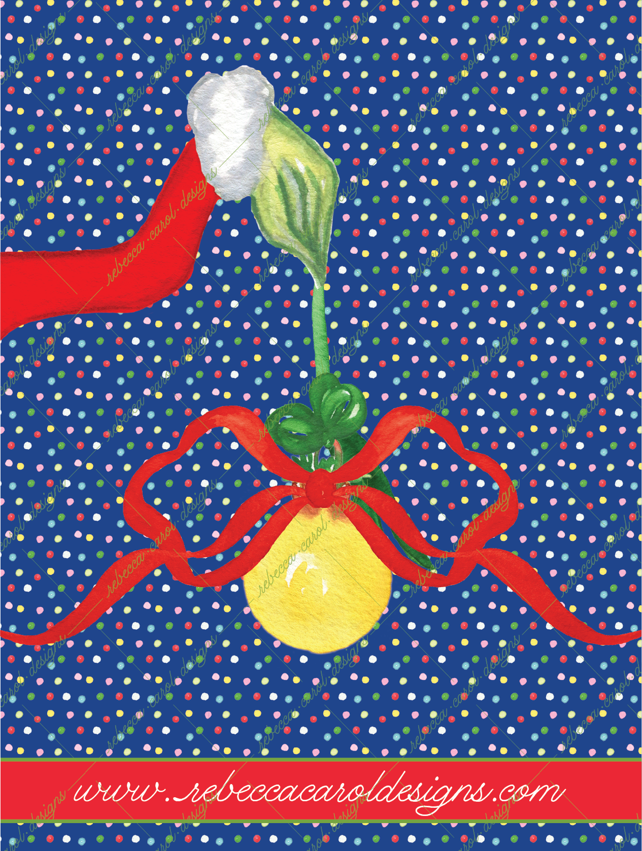 Holiday Card-The Grinch Red-2