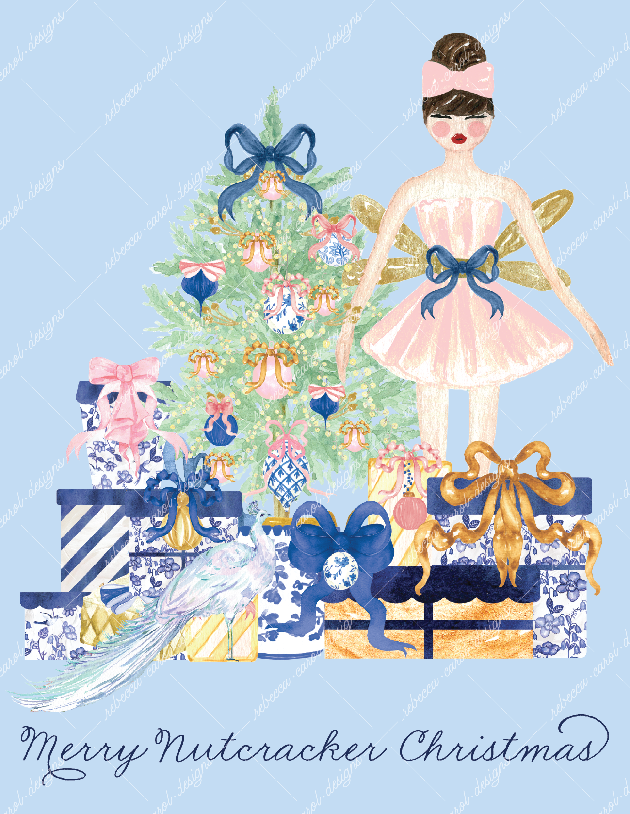 Holiday Card-The Nutcracker Sugar Plum Fairy-2