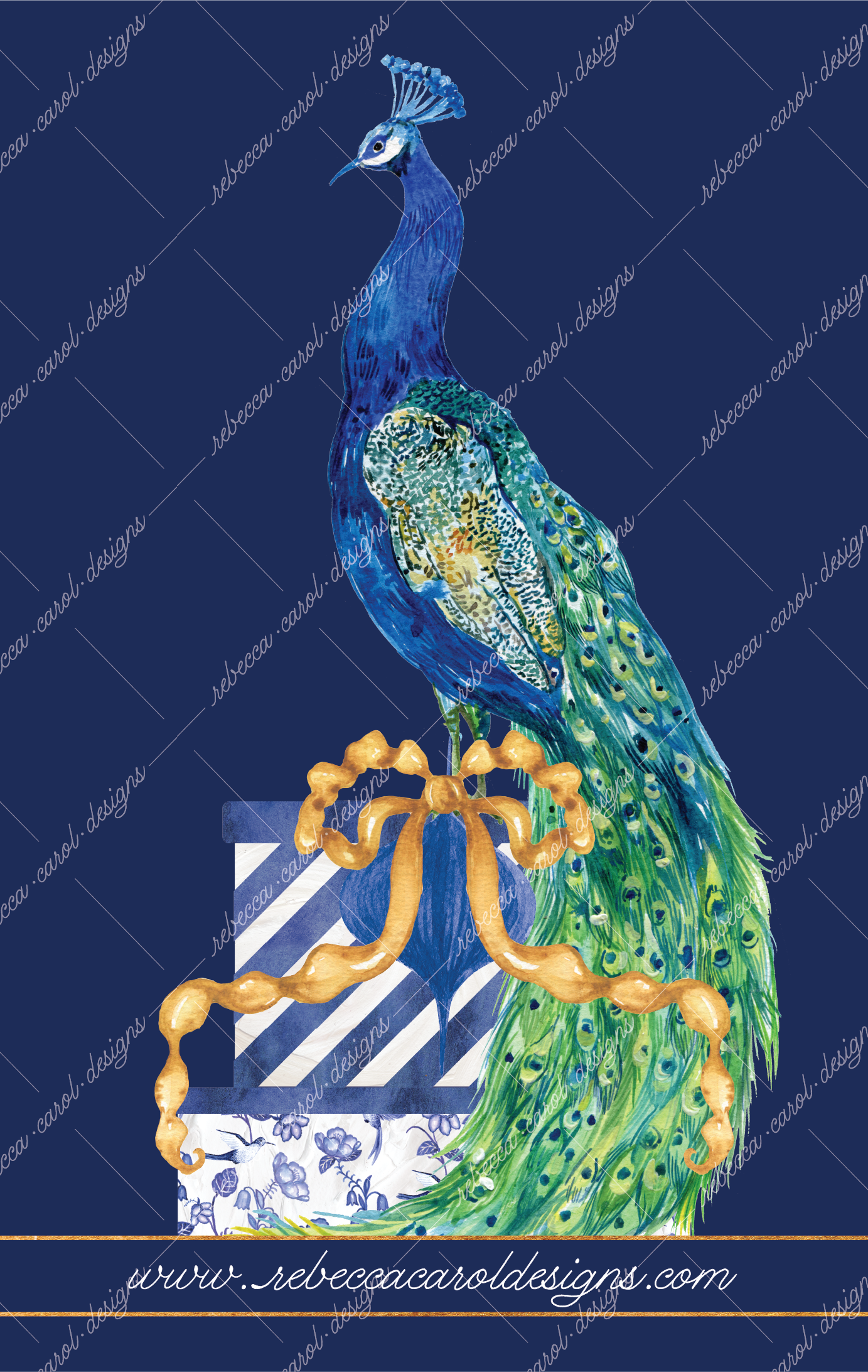 Holiday Card-The Nutcracker Light Blue-1