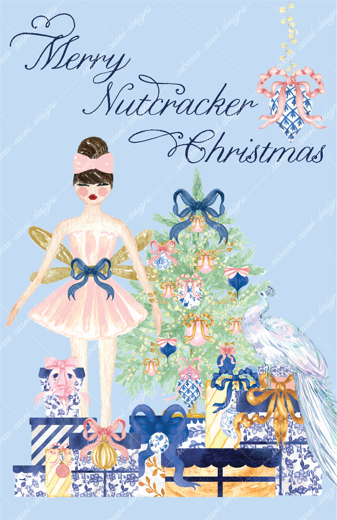 Holiday Card-The Nutcracker Sugar Plum Fairy-1