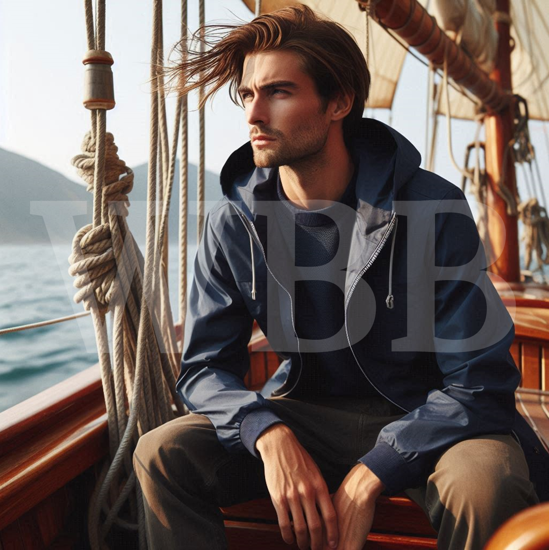 Jaqueta Corta-Vento em Nylon WBB Masculina