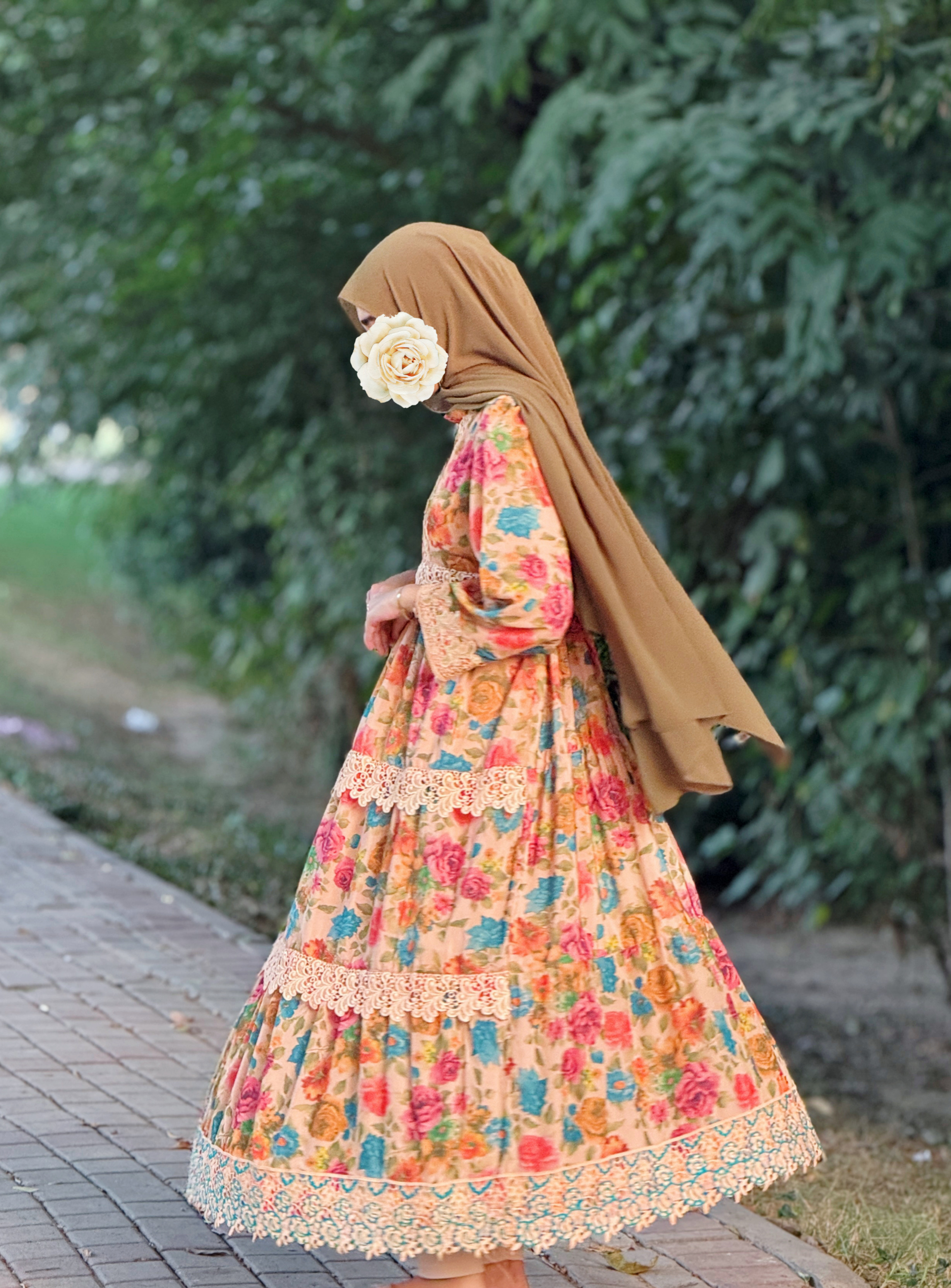 🪷Mehak🪷 Floral Maxi Dress 