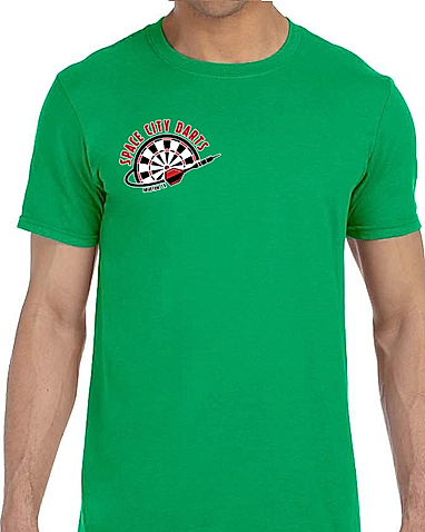 Space City Darts Crew Neck T-shirt