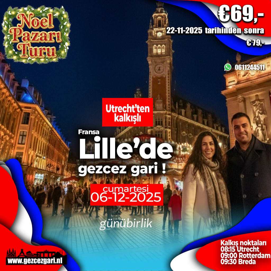 Lille 'd gezcez gari / Dagtrip Lille