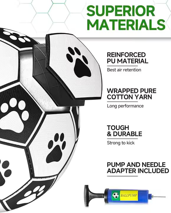 PawKick Dog Soccer Ball – The Ultimate Playtime Toy!