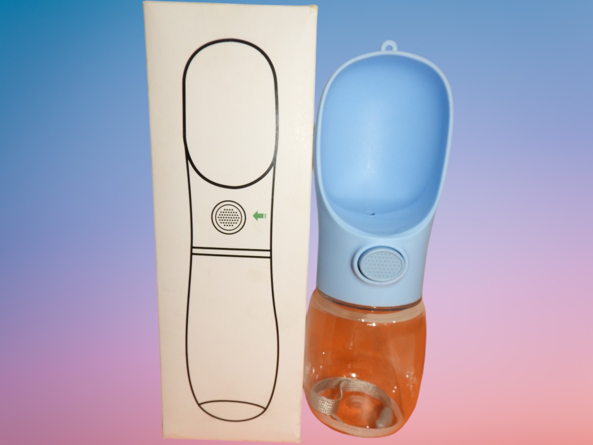 Portable Pet Water Bottle – Leak-Proof Travel Hydration for Dogs & Cats